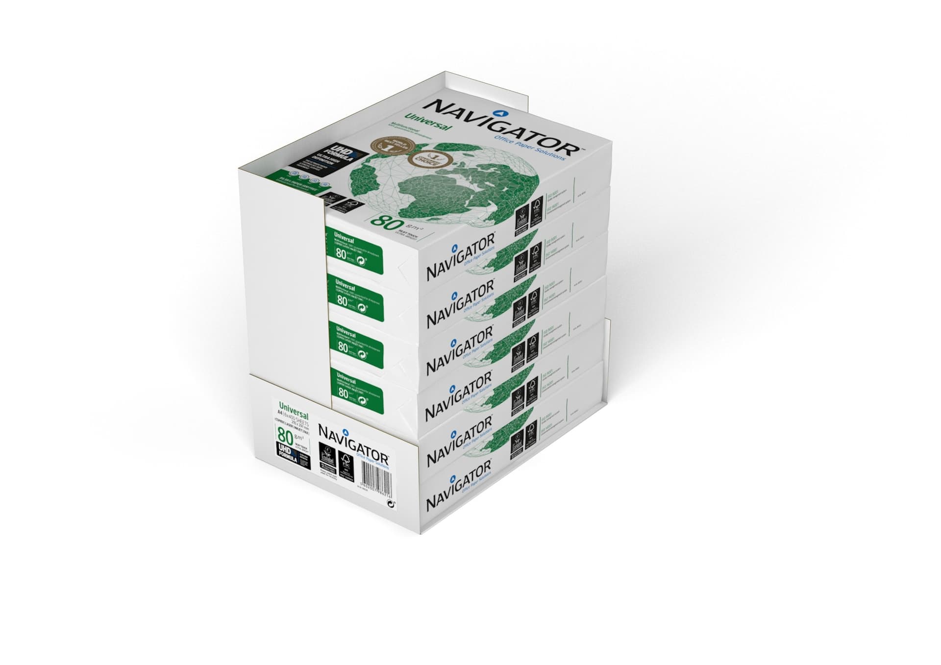 Kopieerpapier Navigator Universal A4 80gr wit 400 vel 4
