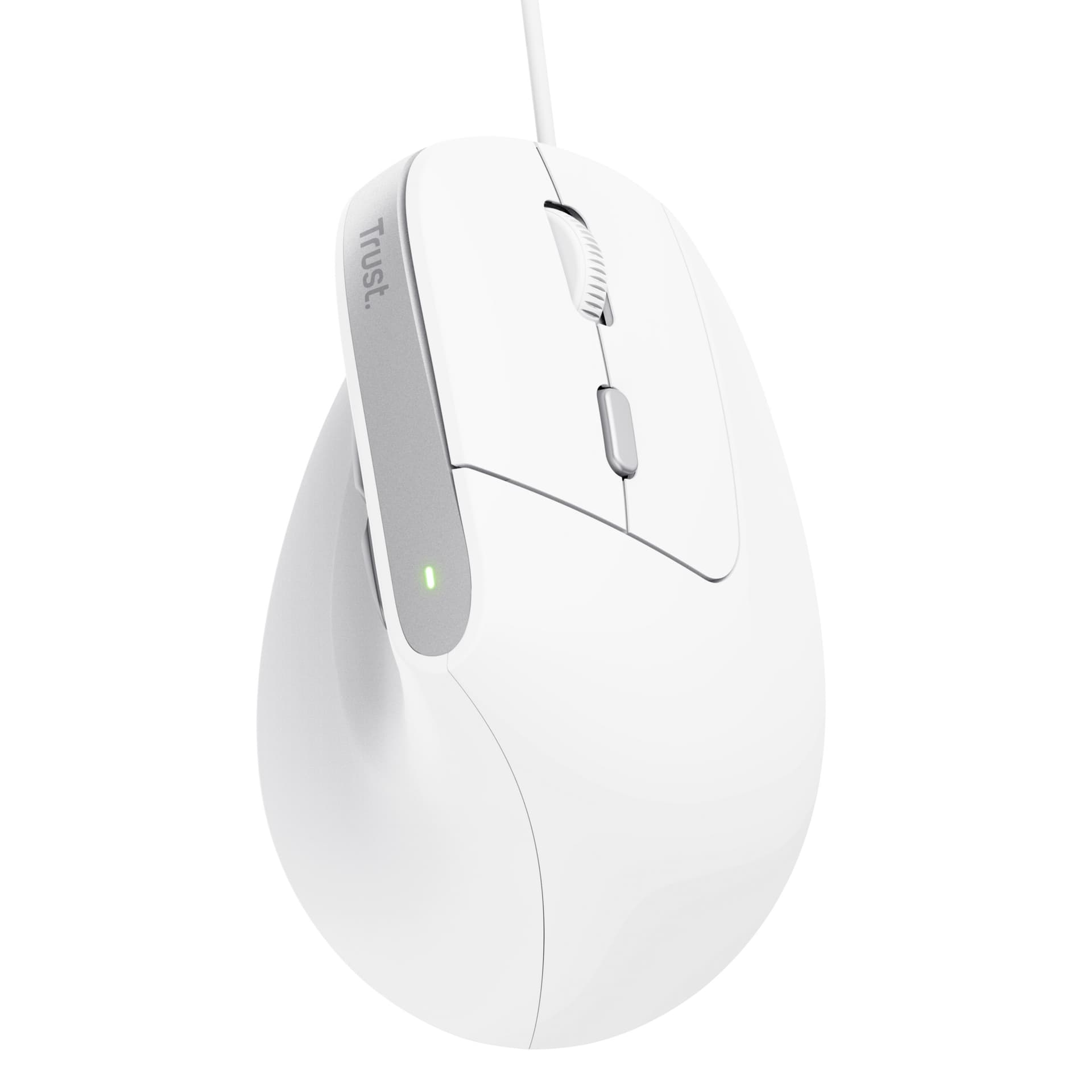 Muis Trust ergonomisch BAYO II wit 2