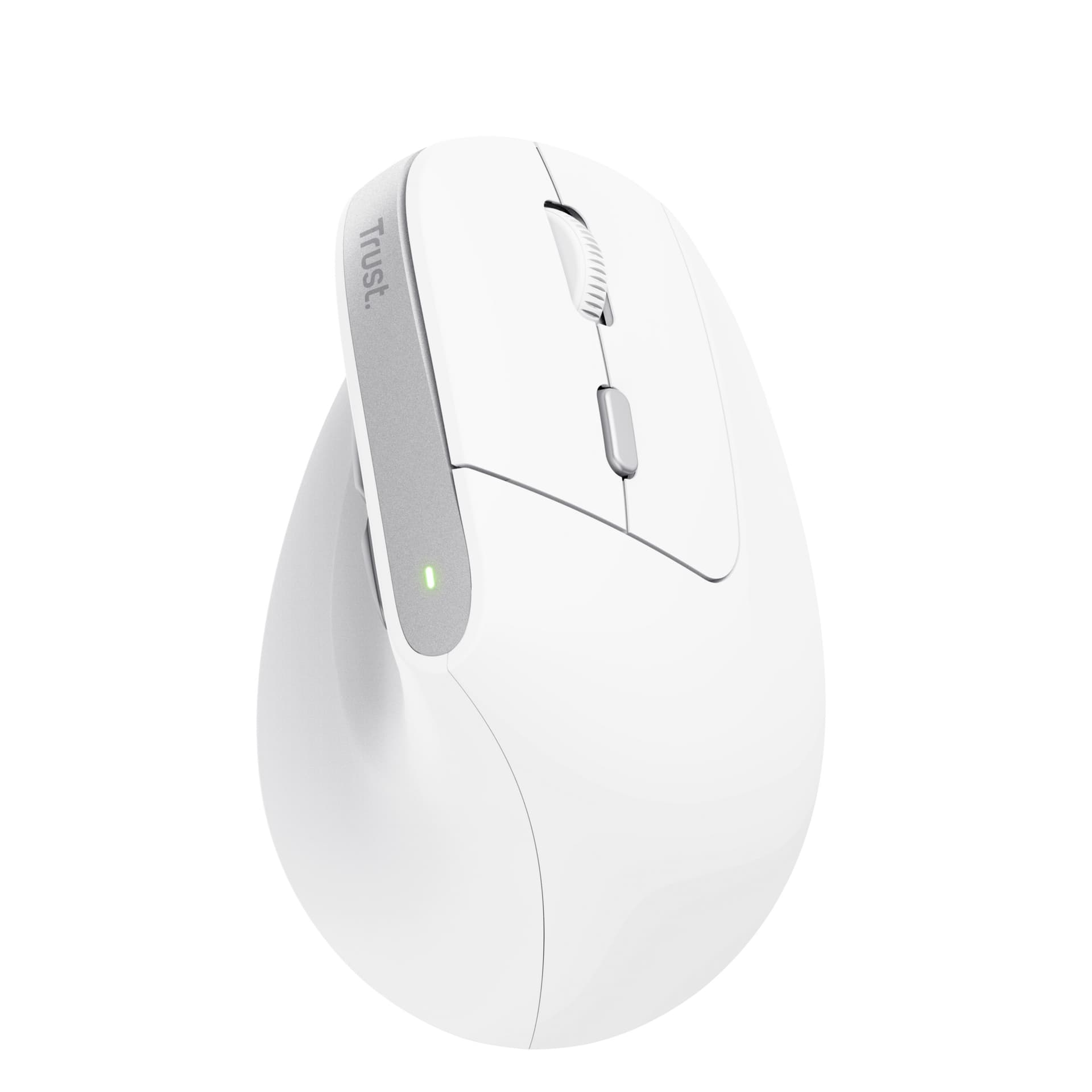 Muis Trust ergonomisch BAYO II draadloos wit 3
