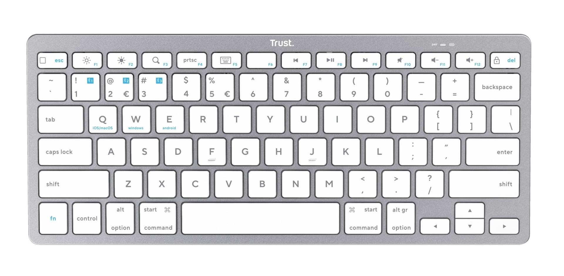 Toetsenbord Trust Basics bluetooth QWERTY