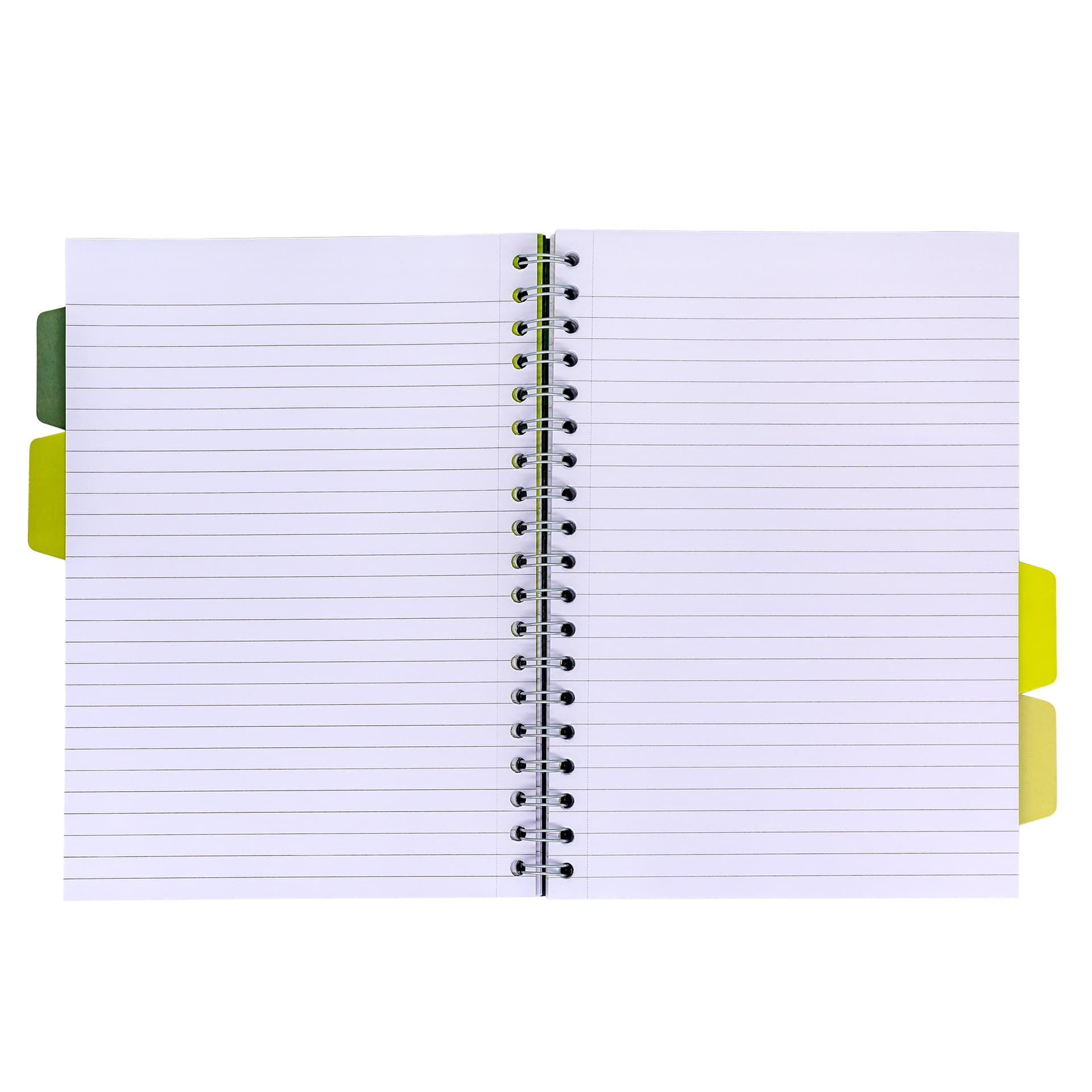 Projectboek Pukka Pad Recycled B5 lijn 4-tabs 200 pagina's 80gr groen 2
