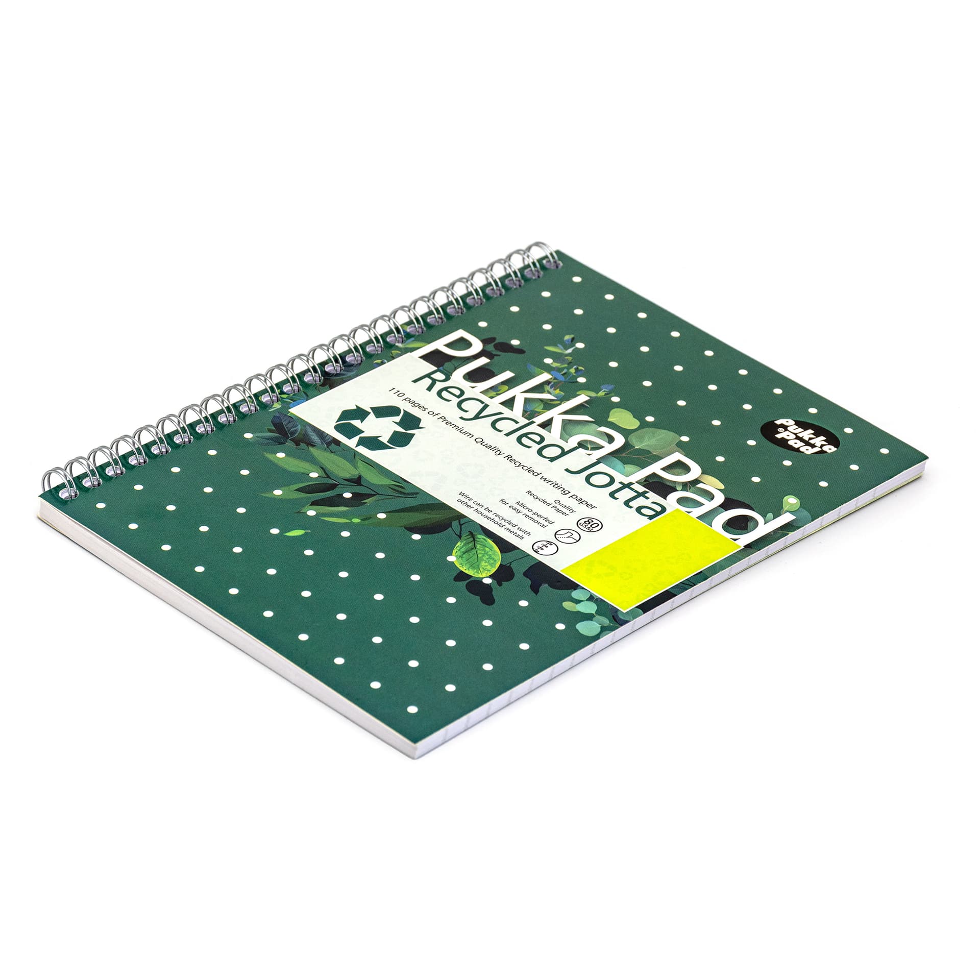 Notitieboek Pukka Pad Jotta A5 lijn 110 pagina's 80gr groen 5