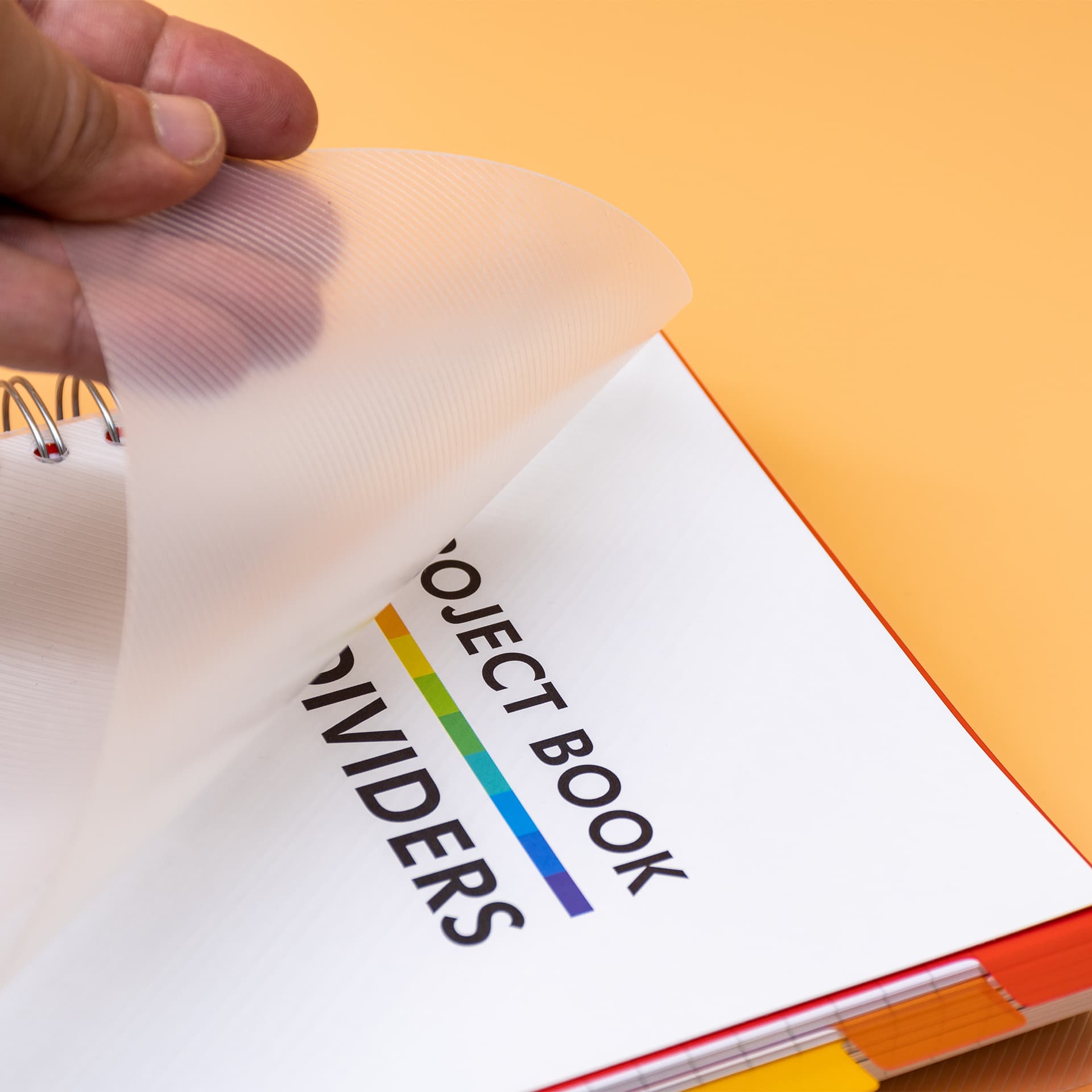 Projectboek Pukka Pad White B5 lijn 10-tabs 400 pagina's 80gr 5