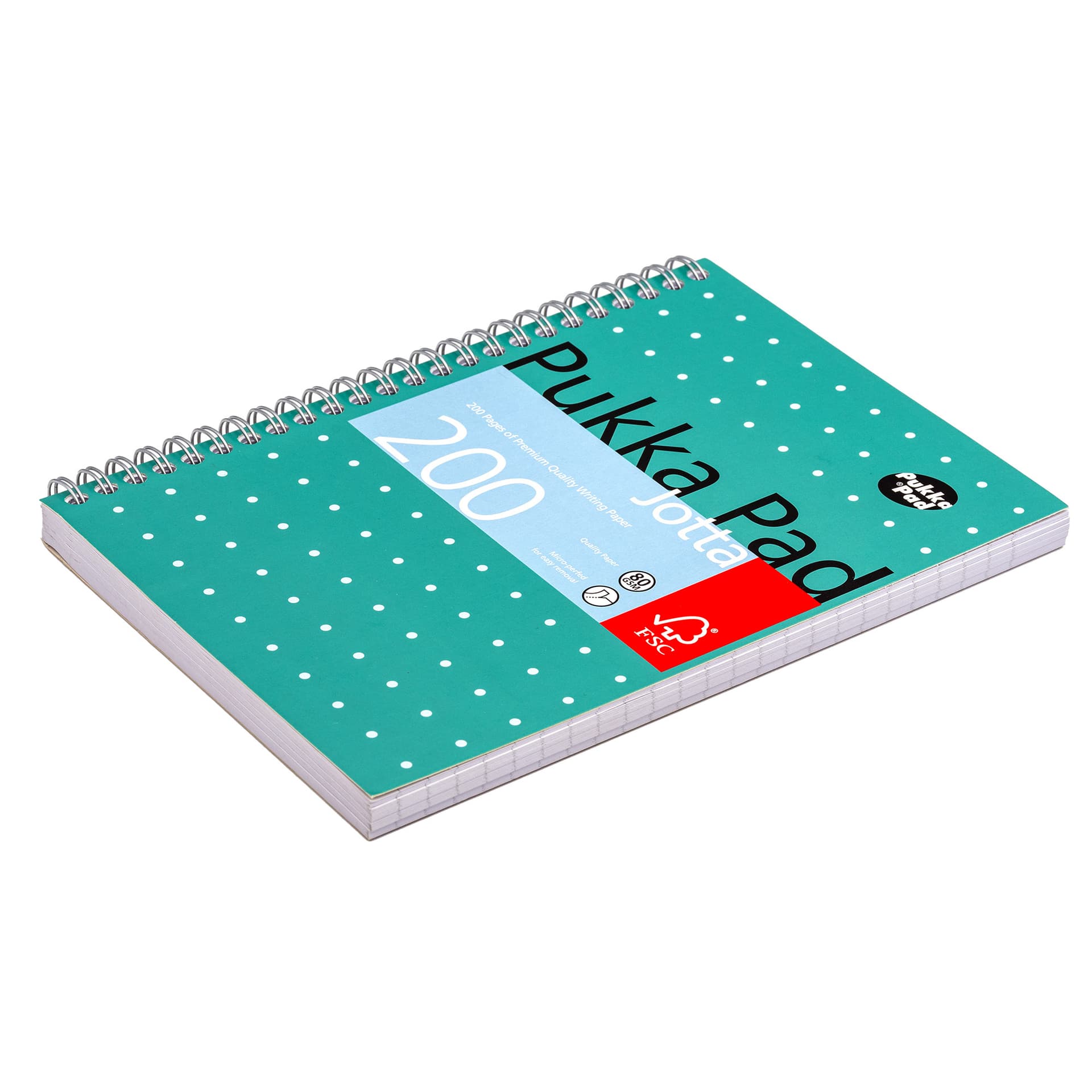 Notitieboek Pukka Pad Jotta A5 lijn 200 pagina's 80gr groen 5