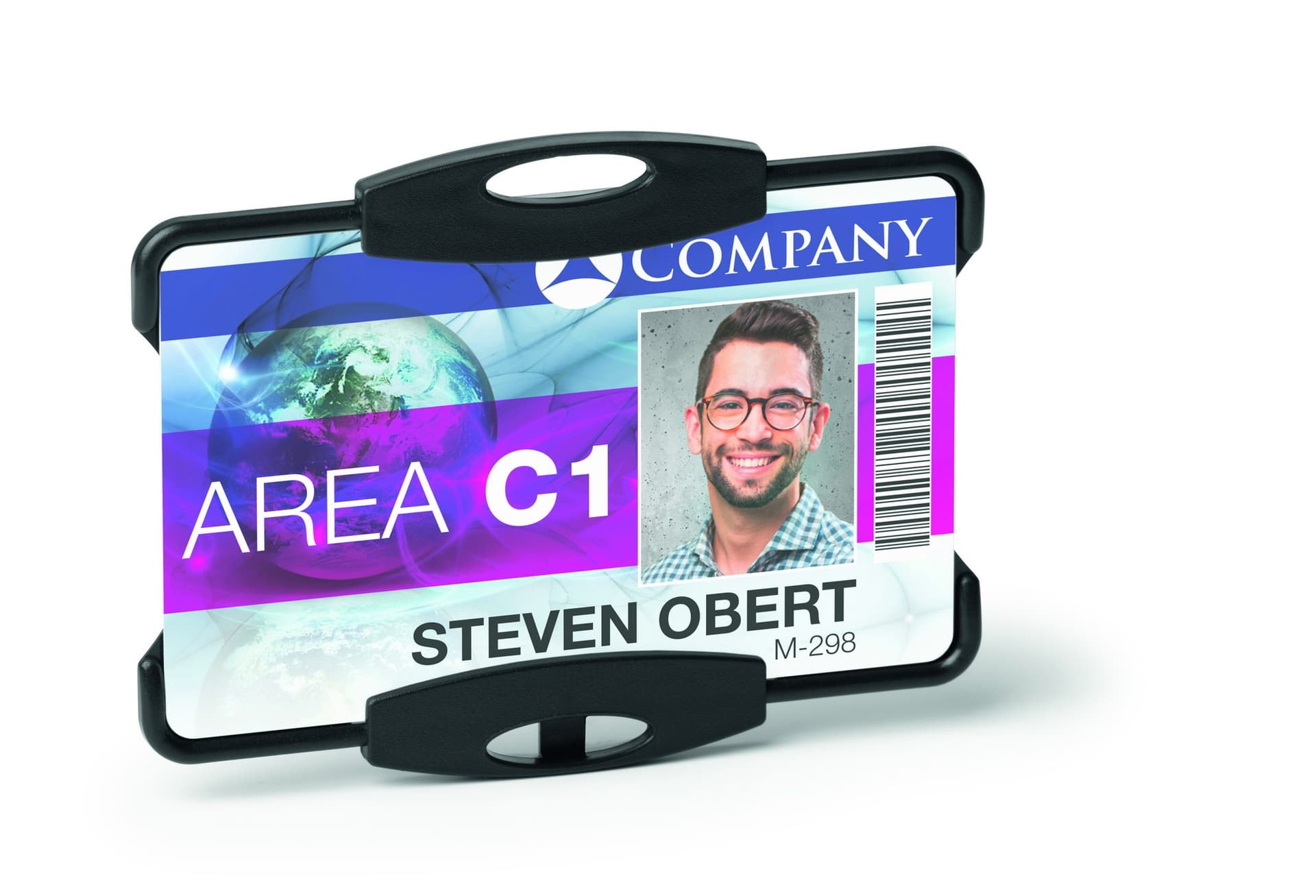 Badge Durable ECO voor 1 kaart 10 stuks 2