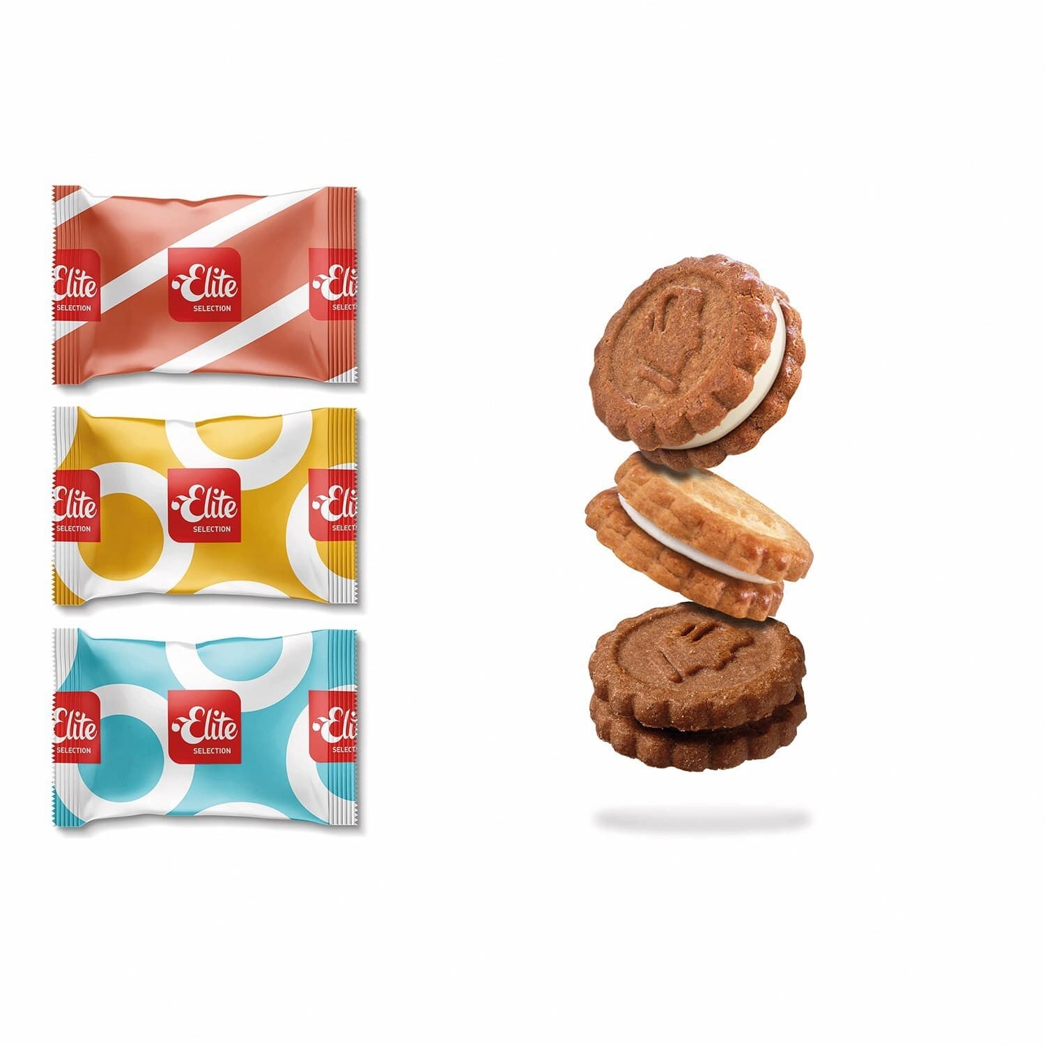 Koekjes Elite Selection Double Crème mix 120 stuks 2