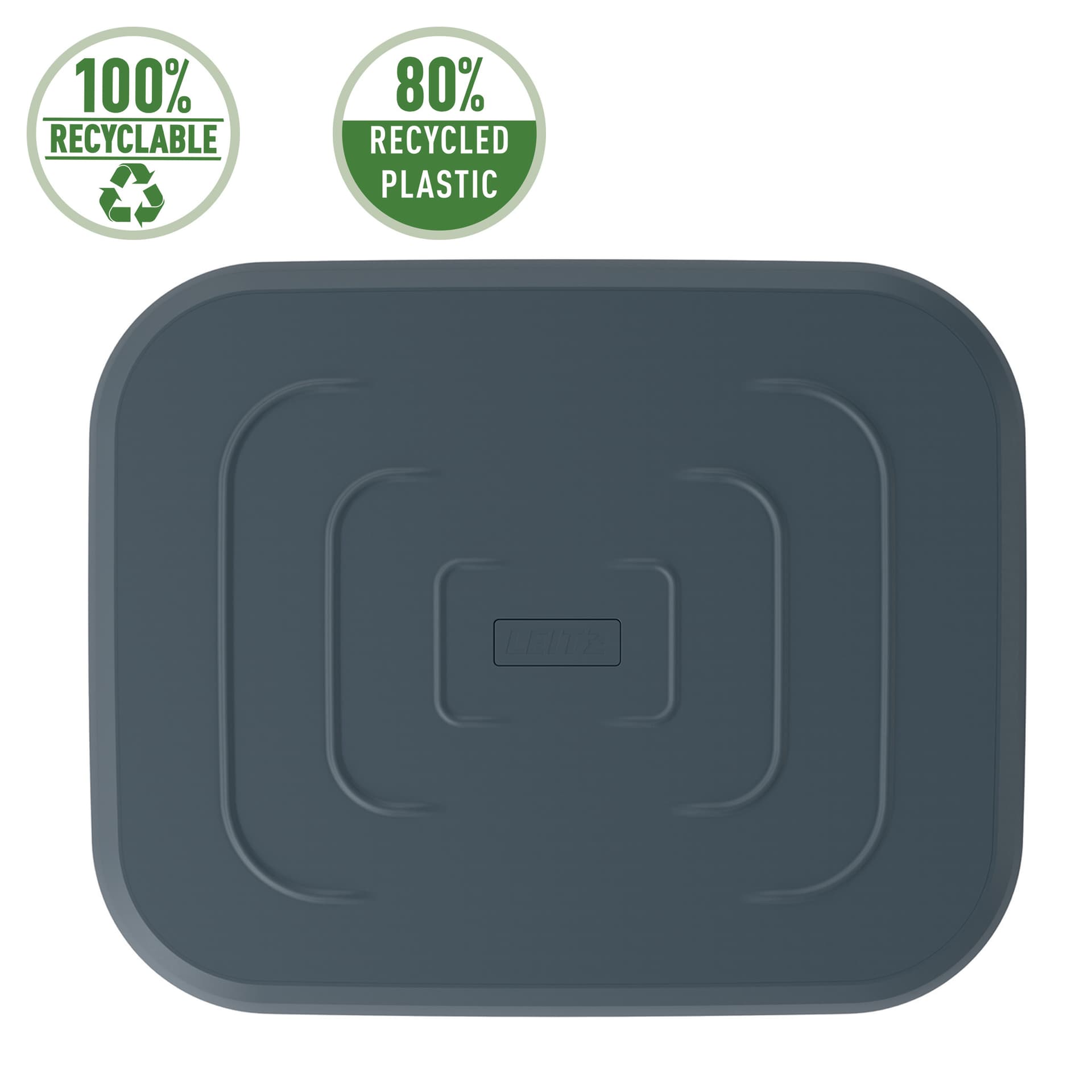 Voetensteun Leitz Ergo verstelbaar gerecycled grijs 2