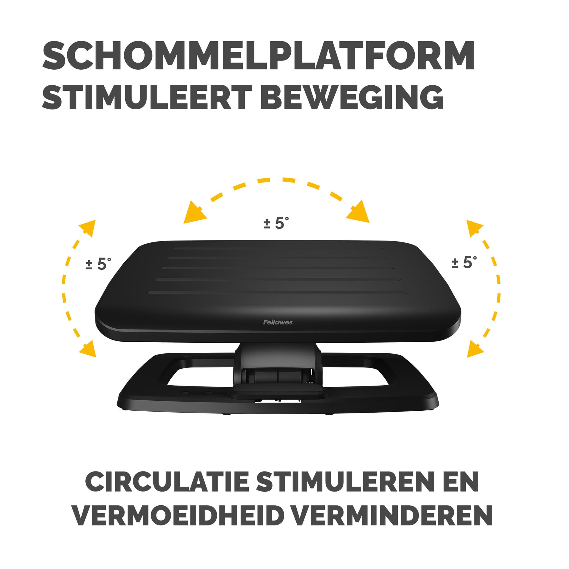 Voetensteun Fellowes Hana LT zwart 3