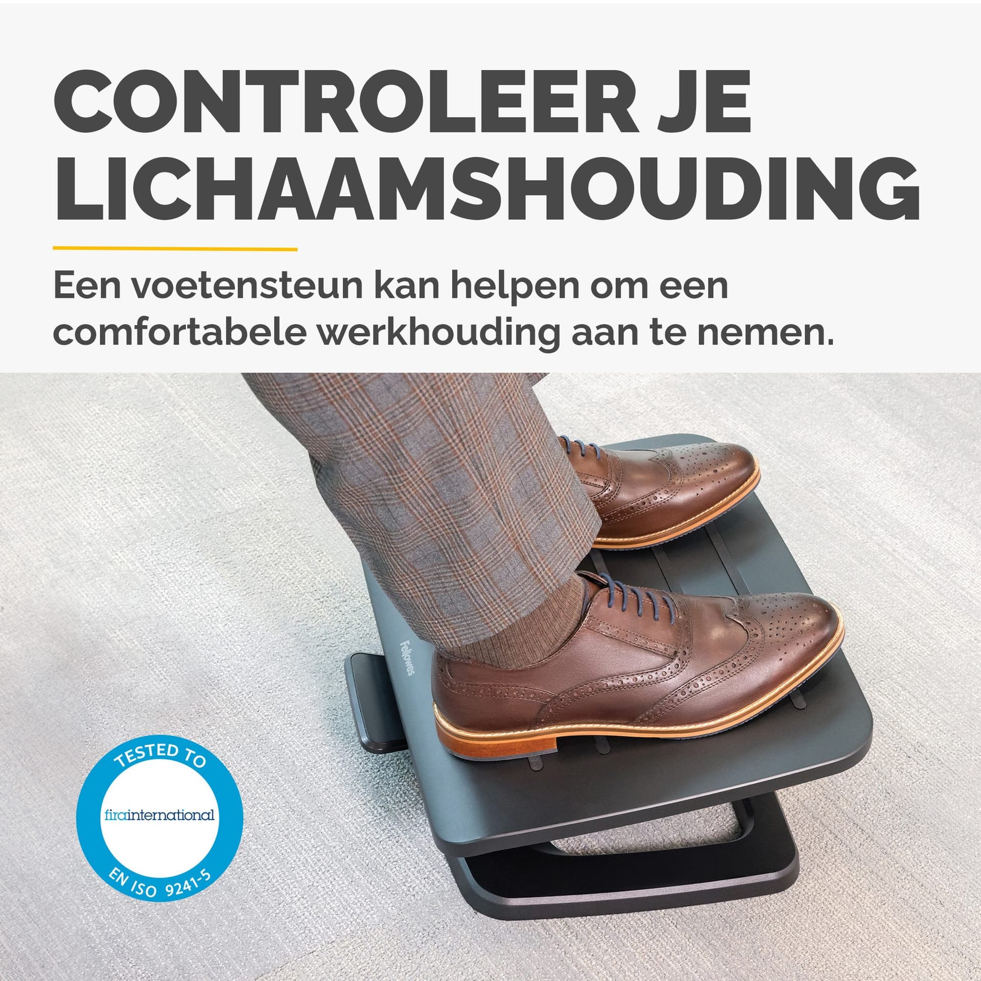 Voetensteun Fellowes Hana LT zwart 4
