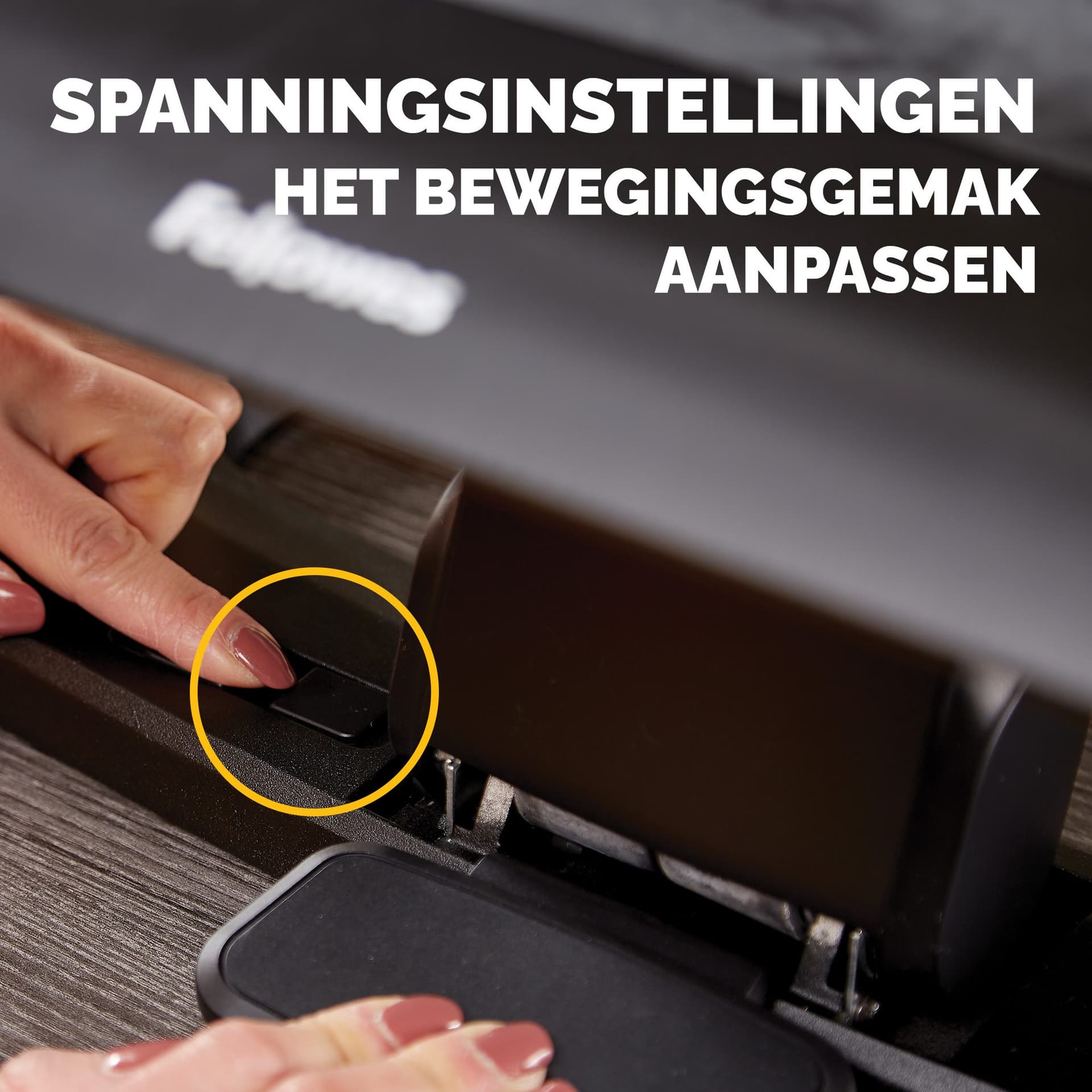 Voetensteun Fellowes Hana LT zwart 5