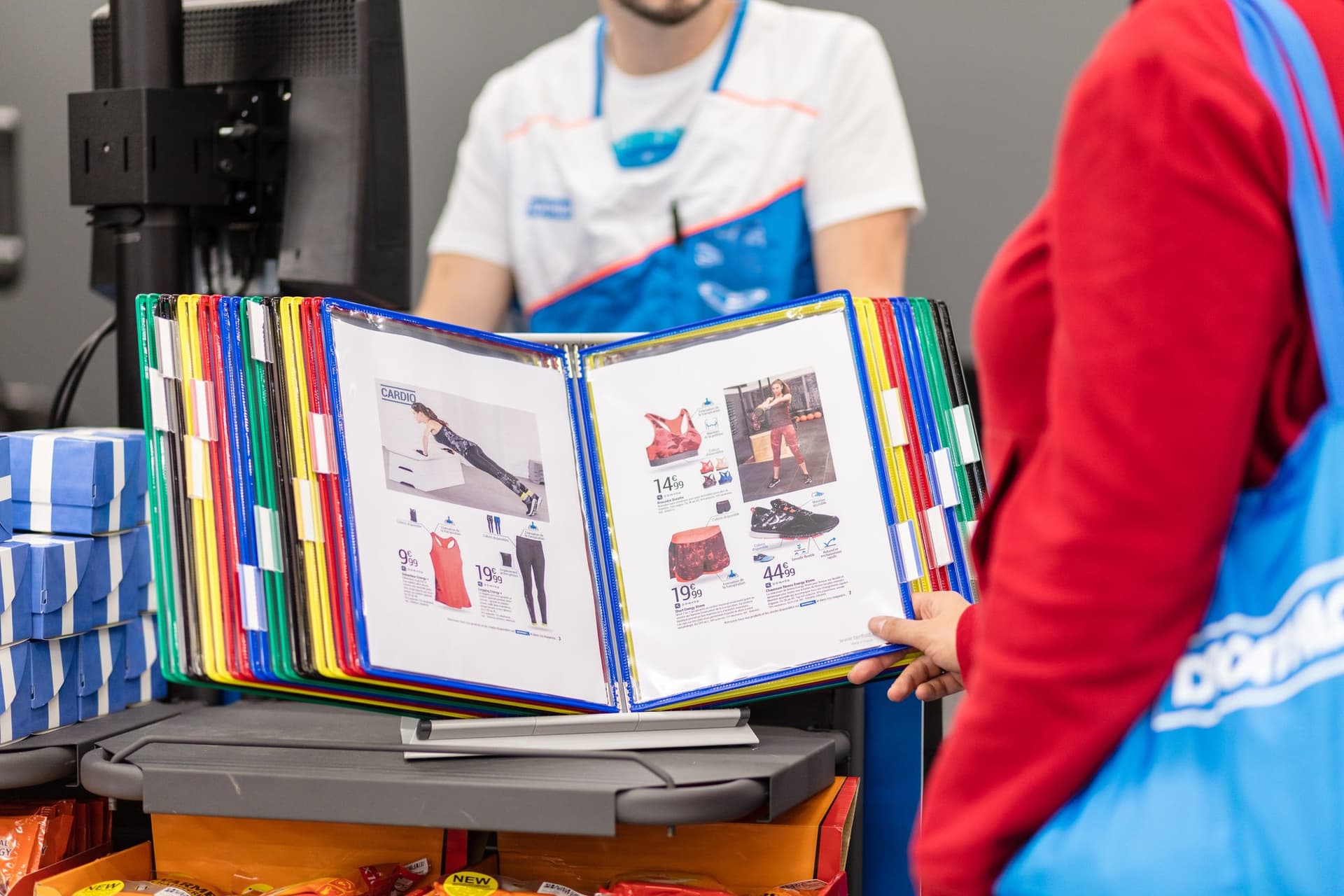 Zichtpanelensysteem bureau Tarifold metaal A4 met 30-tassen assorti 5