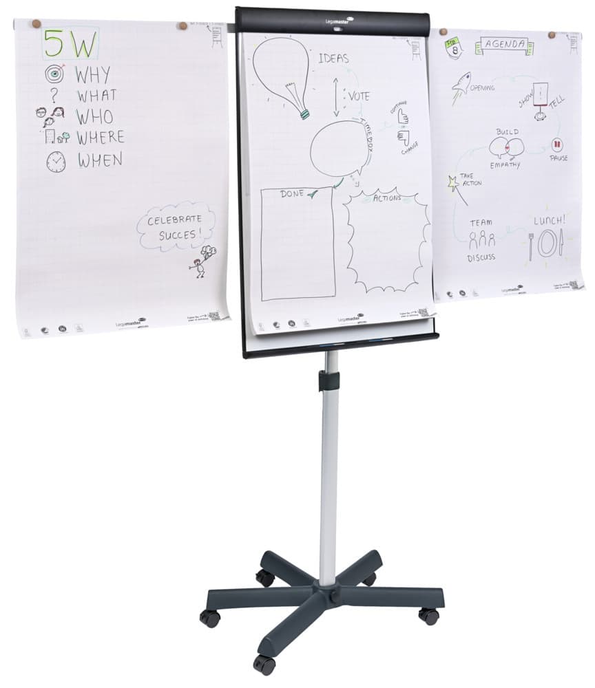Flipover Legamaster SKETCH PRO mobiele stervoet 4