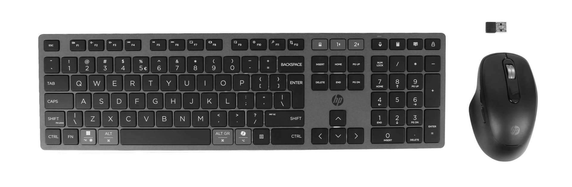 Toetsenbord + muis HP 725 oplaadbaar QWERTY