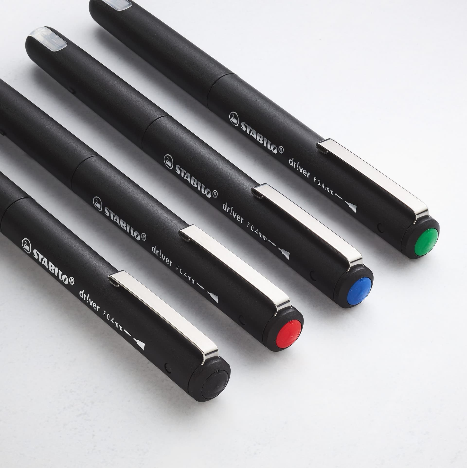 Fineliner STABILO dr!ver fijn groen 5