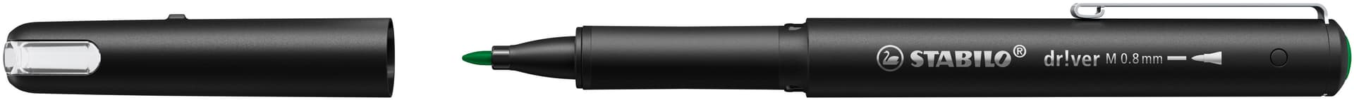 Fineliner STABILO dr!ver medium groen