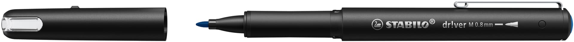 Fineliner STABILO dr!ver medium blauw