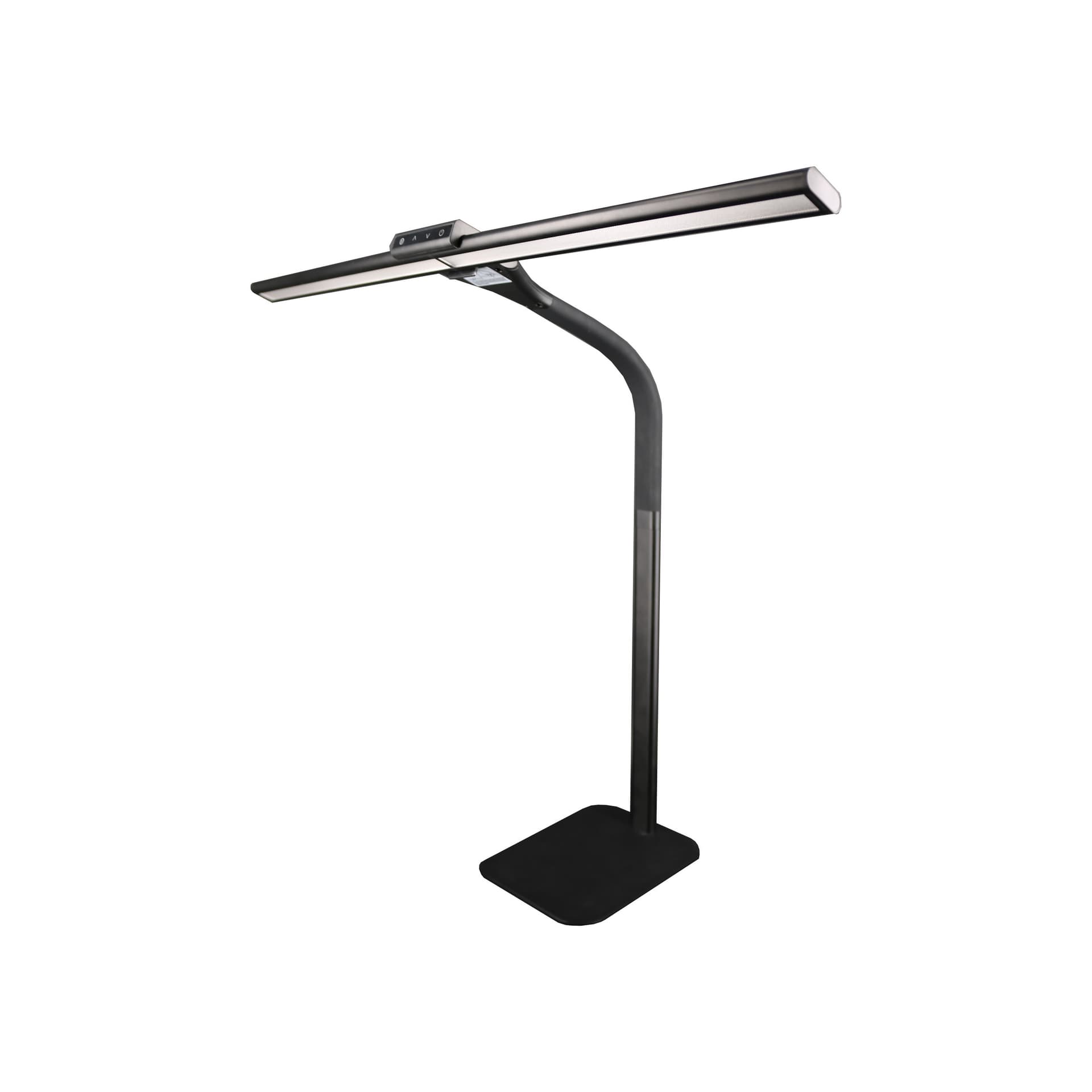 Bureaulamp Unilux Strata base led zwart 2
