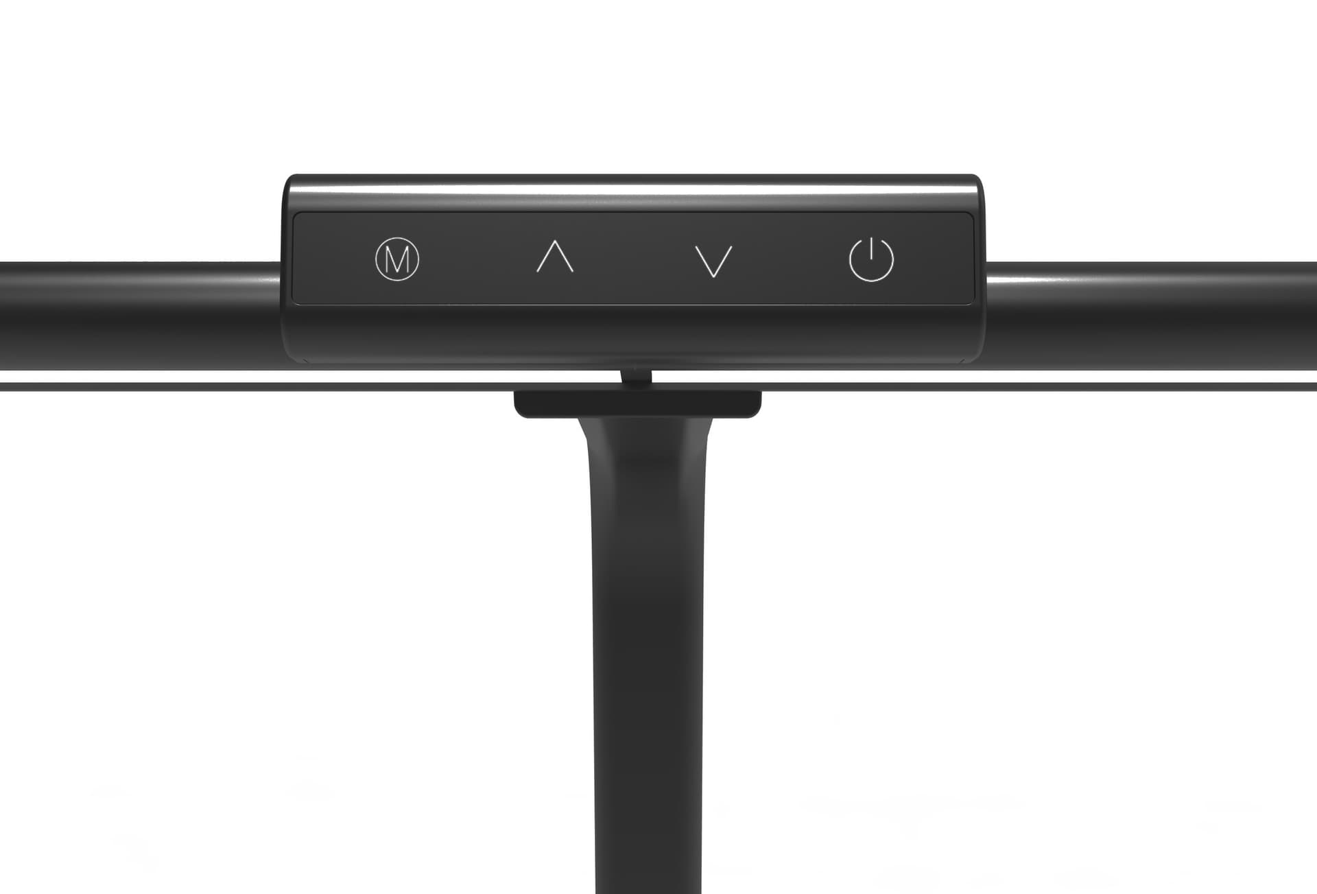 Bureaulamp Unilux Strata base led zwart 4