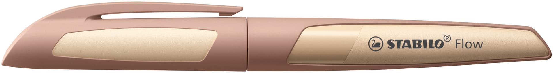 Vulpen STABILO Flow medium lichtbruin blister à 1 stuk 3