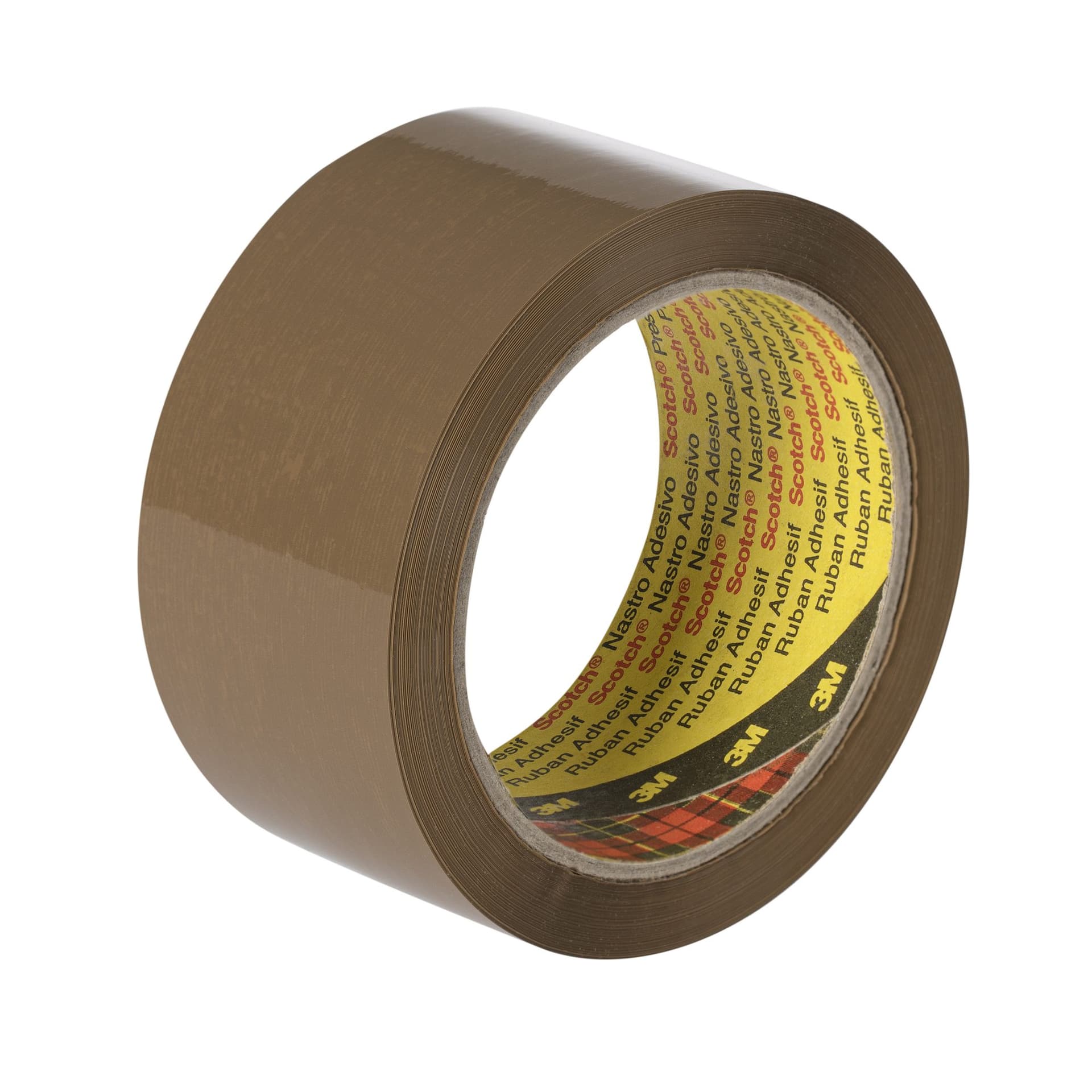 Verpakkingstape Scotch 371 48mmx66m bruin PP 2