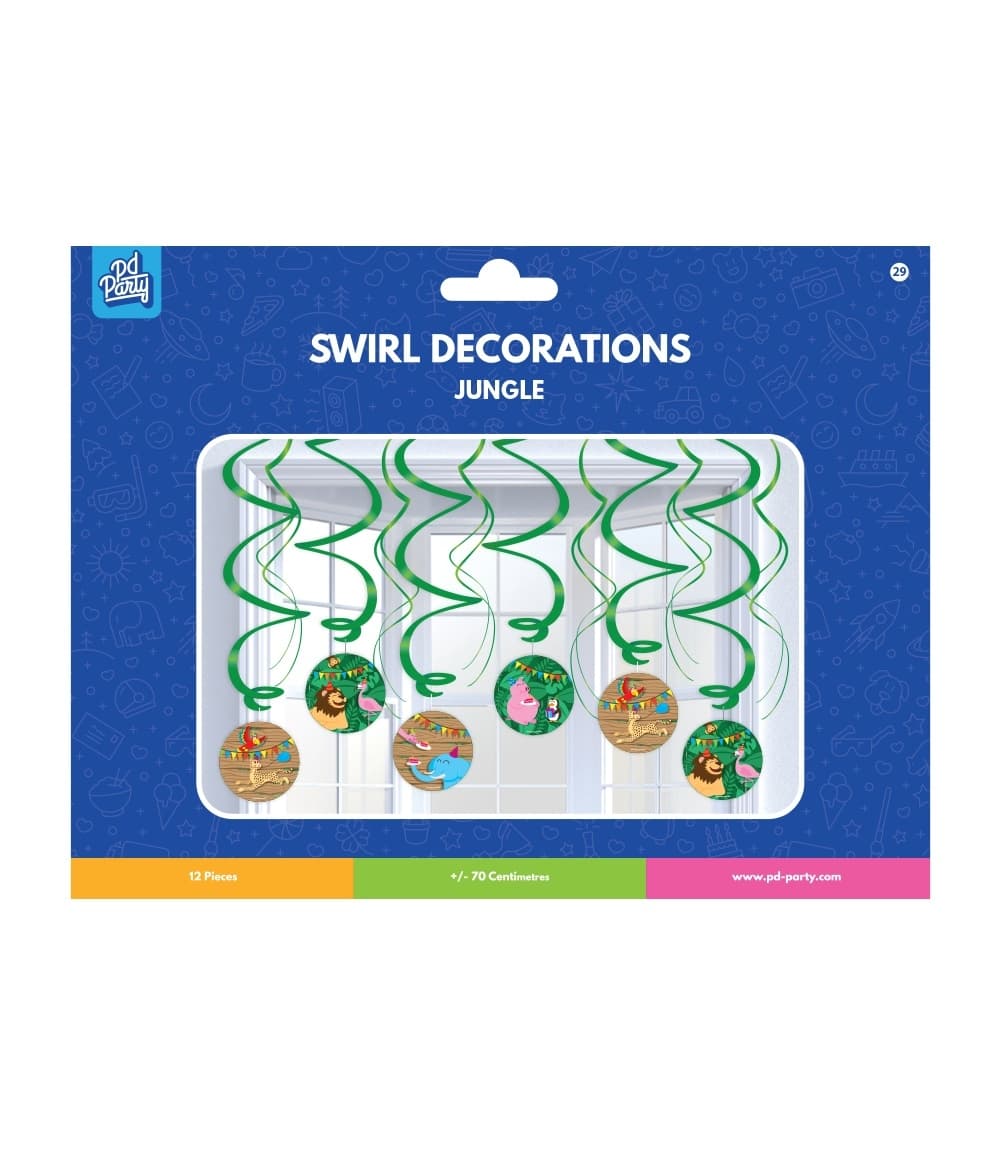 Swirl decorations Jungle 2