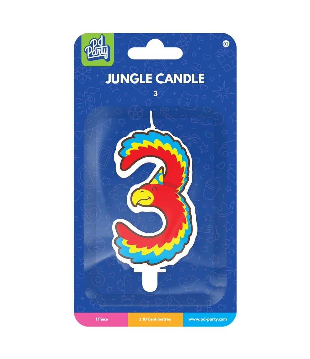 Jungle candle 3 Parrot 2