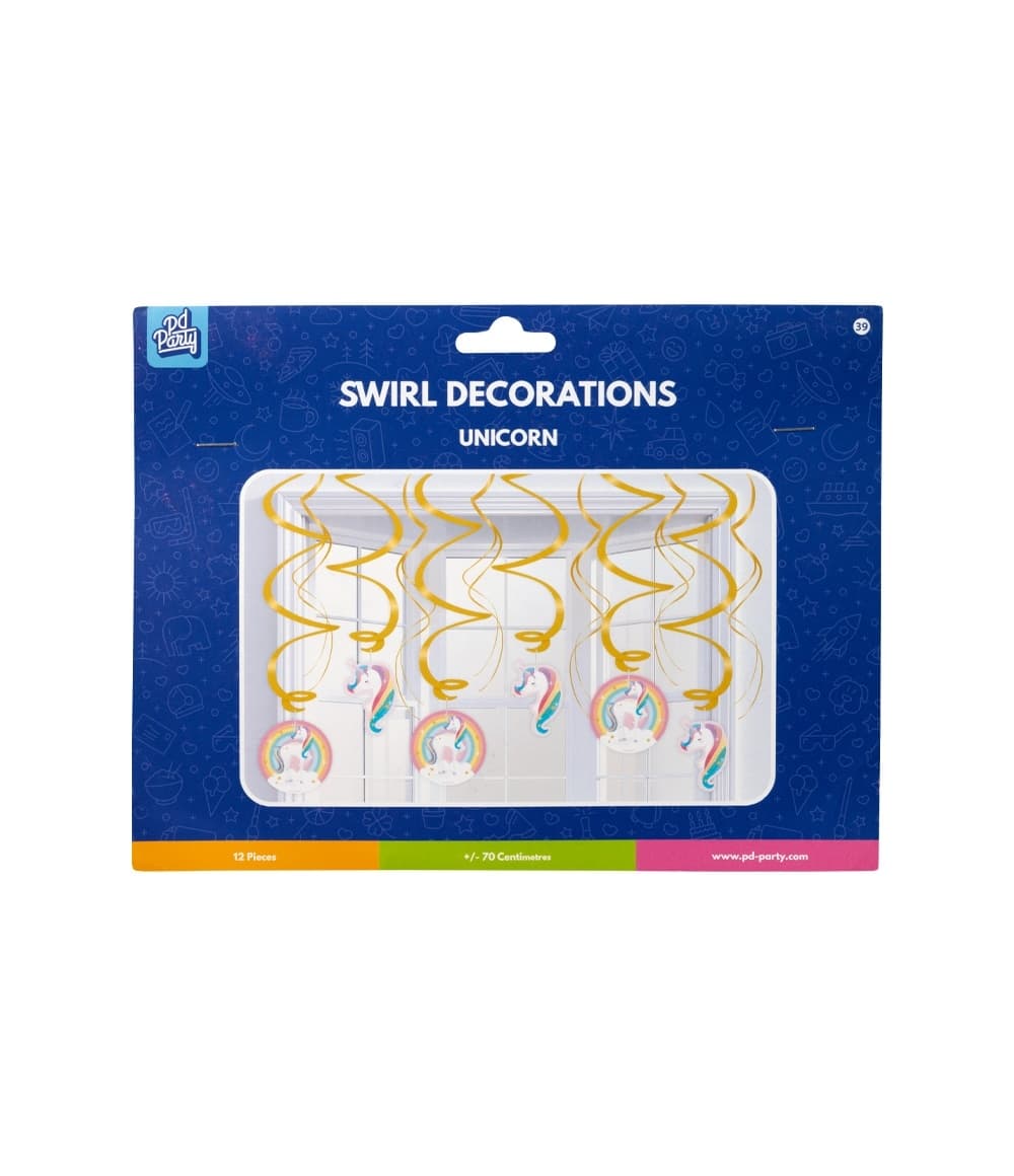 Swirl decorations Unicorn 2