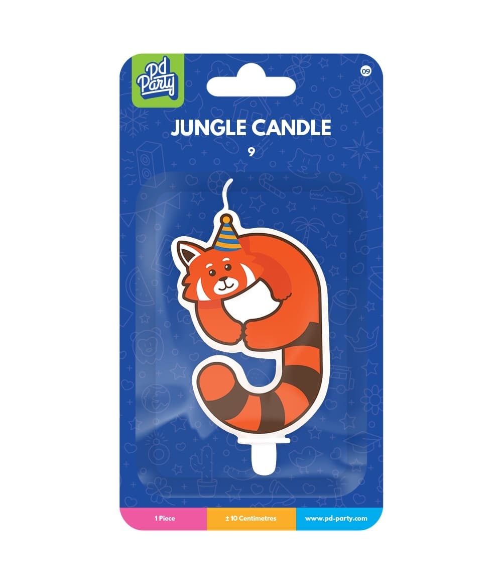 Jungle candle 9 Red Panda 2