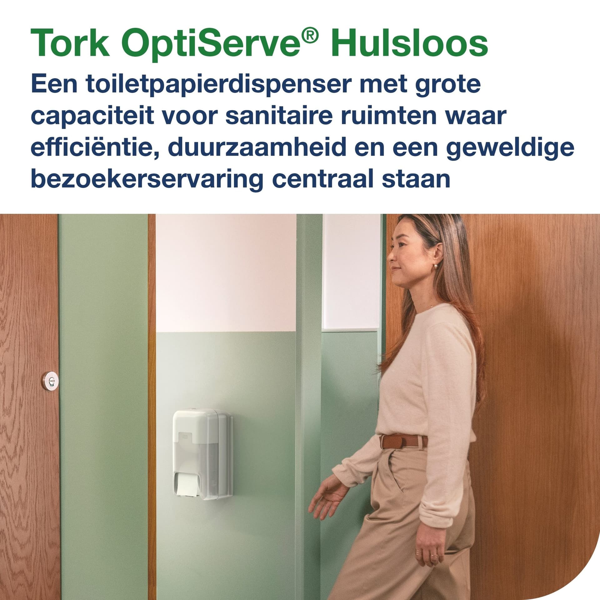 Toiletpapier Tork T7 Universal OptiServe Coreless 1-laags 144m wit 472620 3