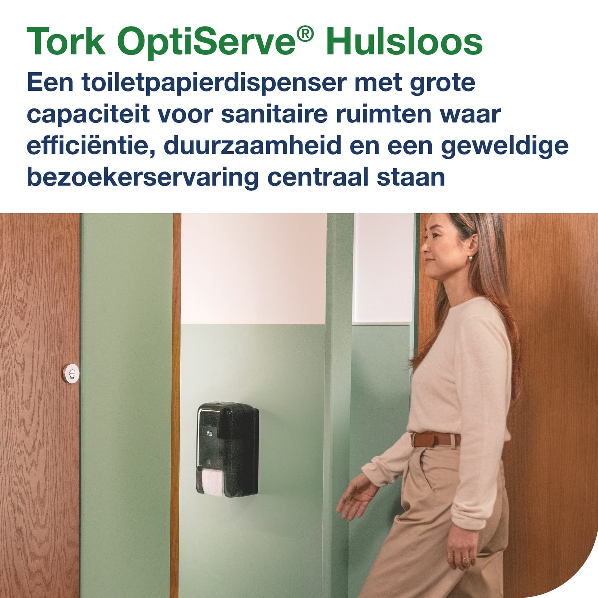 Toiletpapierdispenser Tork T7 Elevation OptiServe Coreless medium verticaal duo zwart 558042 5