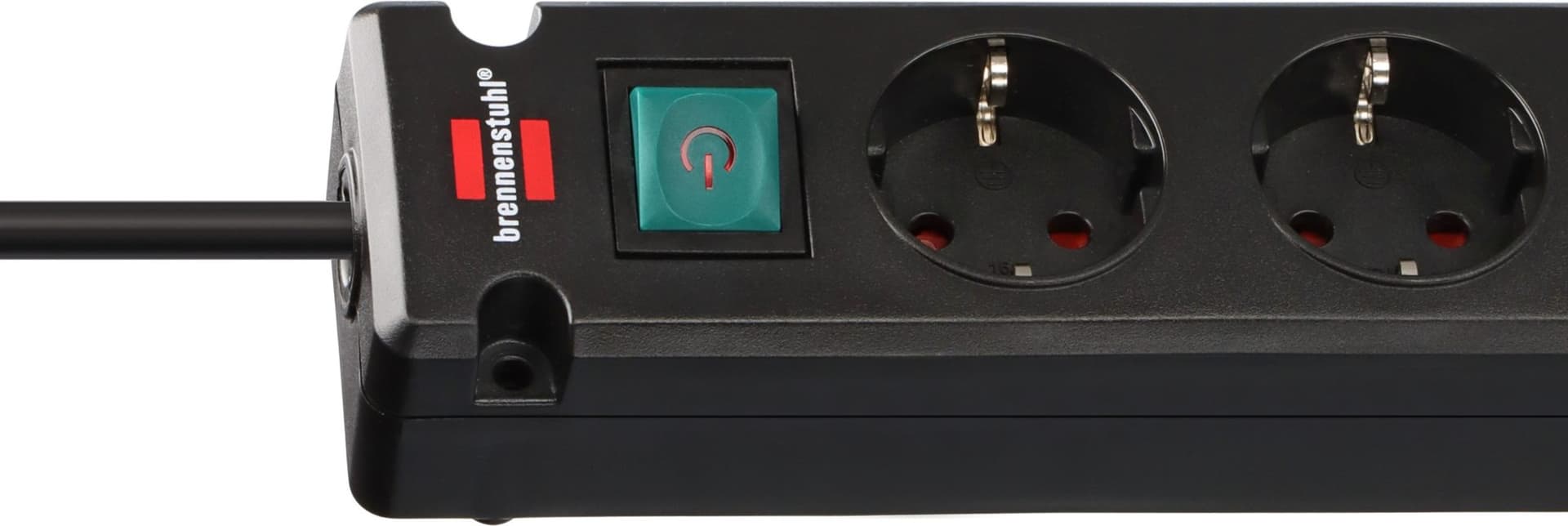 Stekkerdoos Brennenstuhl Bremounta 5vdig incl 2 USB C 3 meter zwart 2