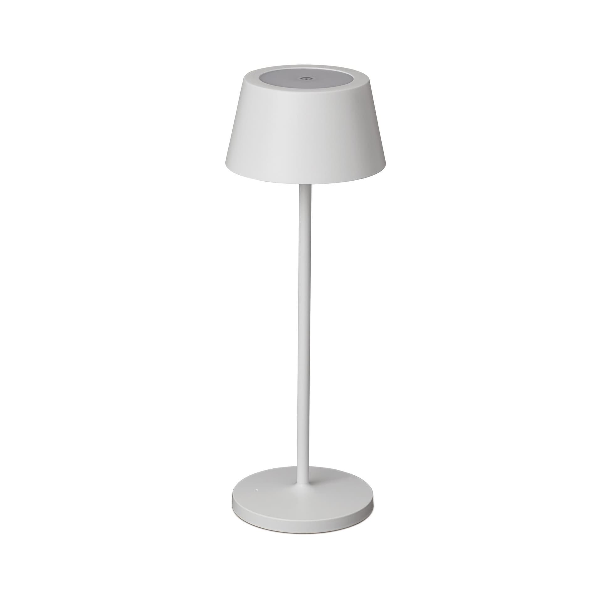 Tafellamp MAUL Nina LED oplaadbaar dimbaar wit