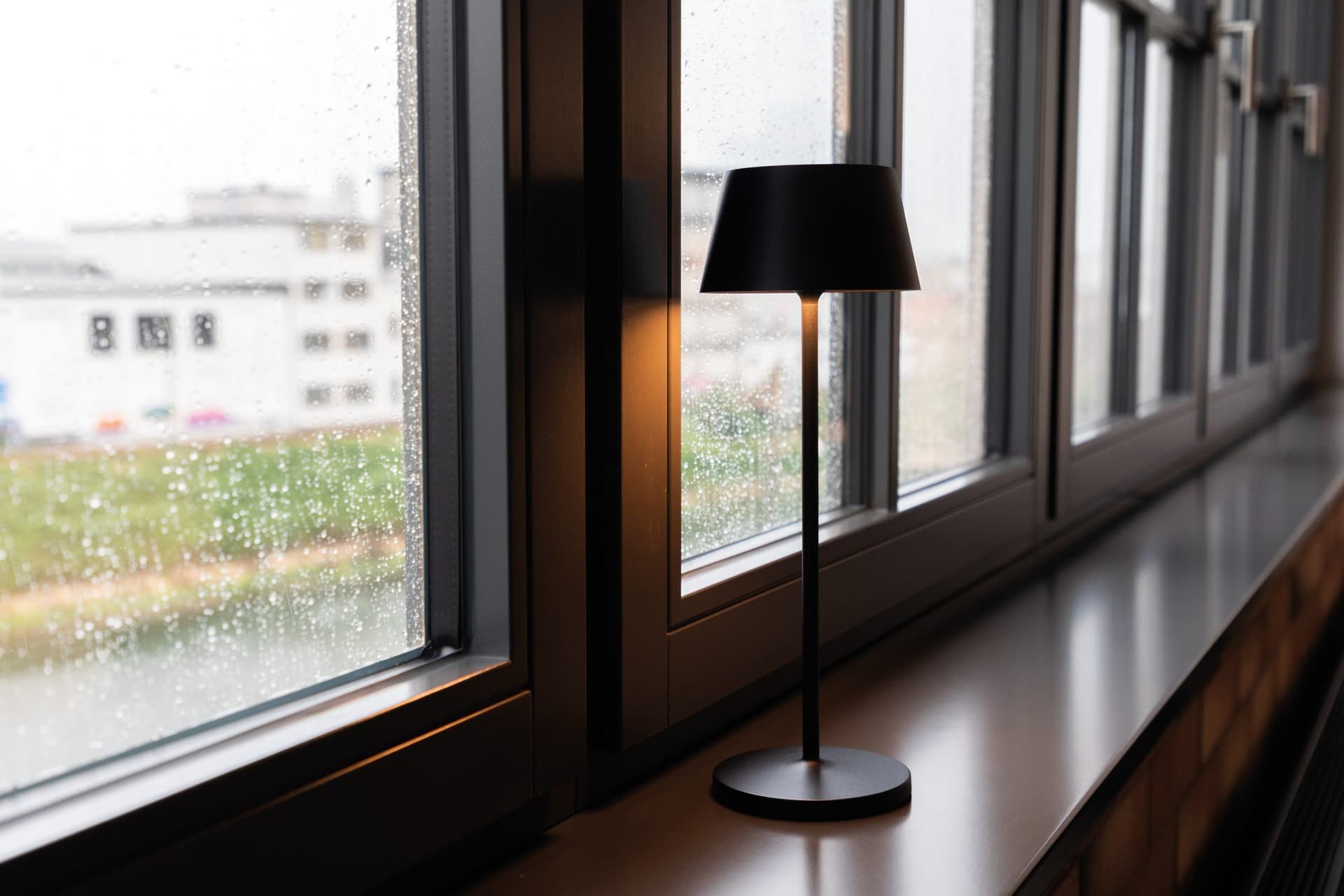 Tafellamp MAUL Nina LED oplaadbaar dimbaar antraciet 4