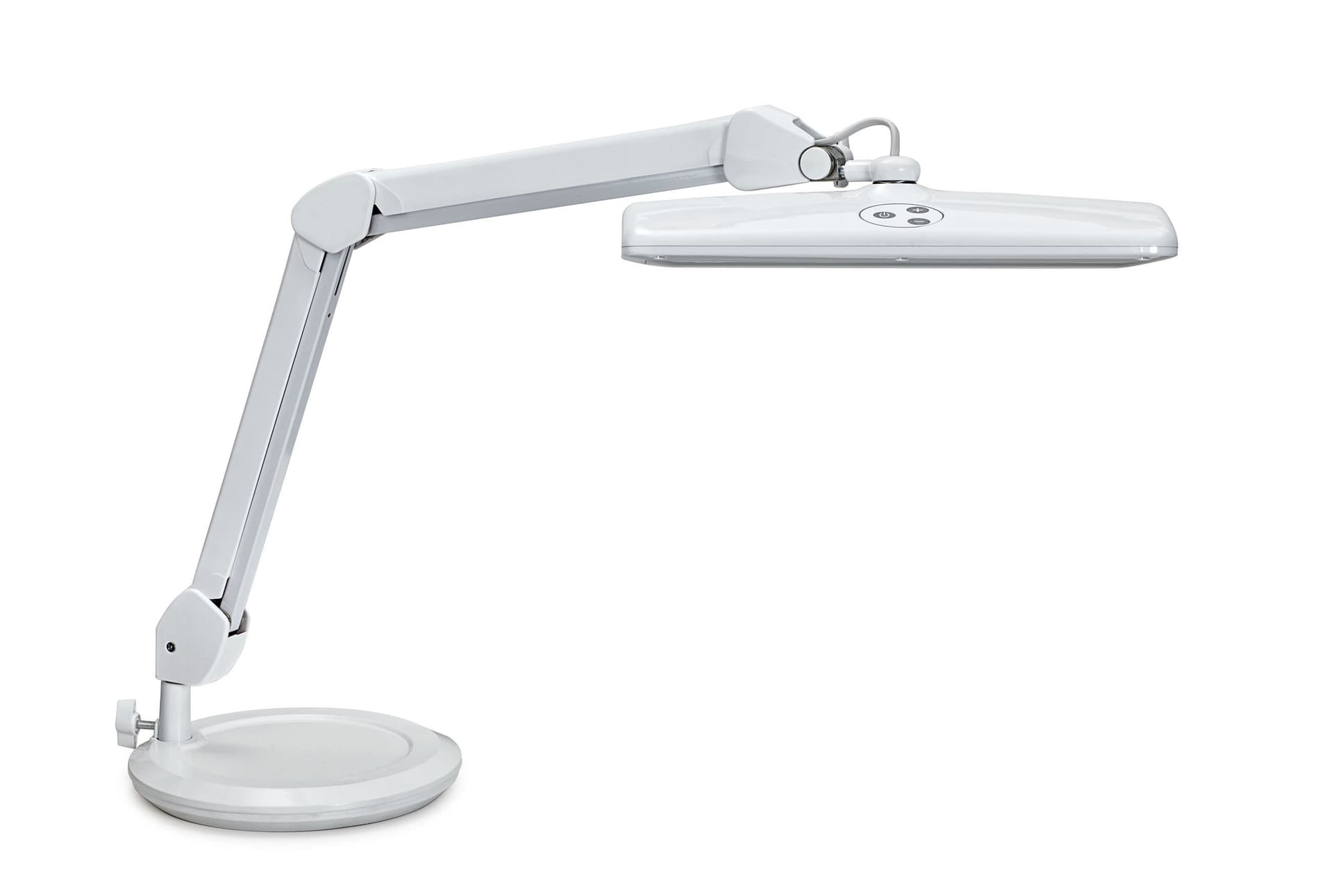 Werkpleklamp MAUL Intro LED dimbaar op voet wit 2
