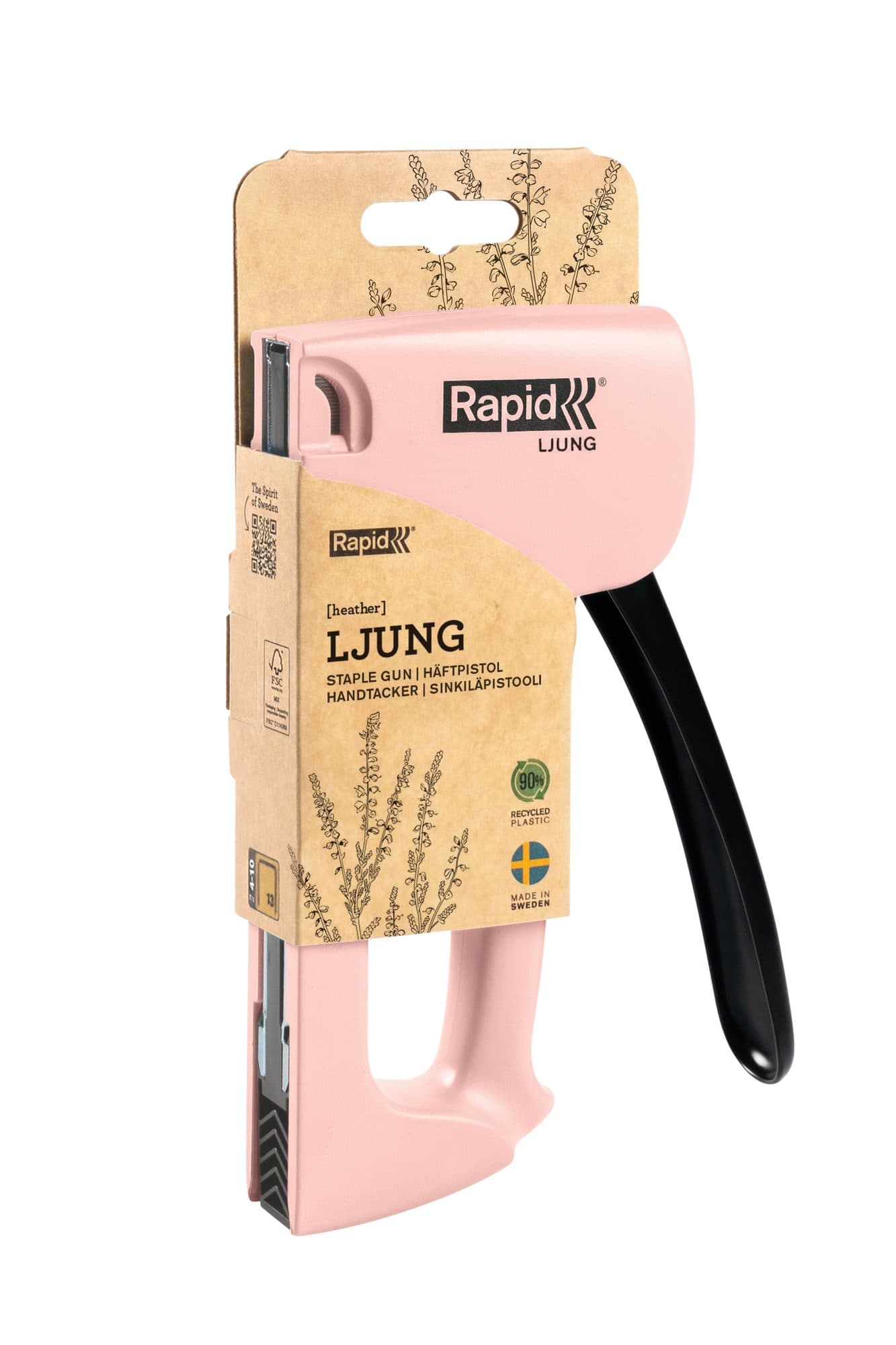 Nietpistool Rapid R13 Ljung 13/4-10 roze 2