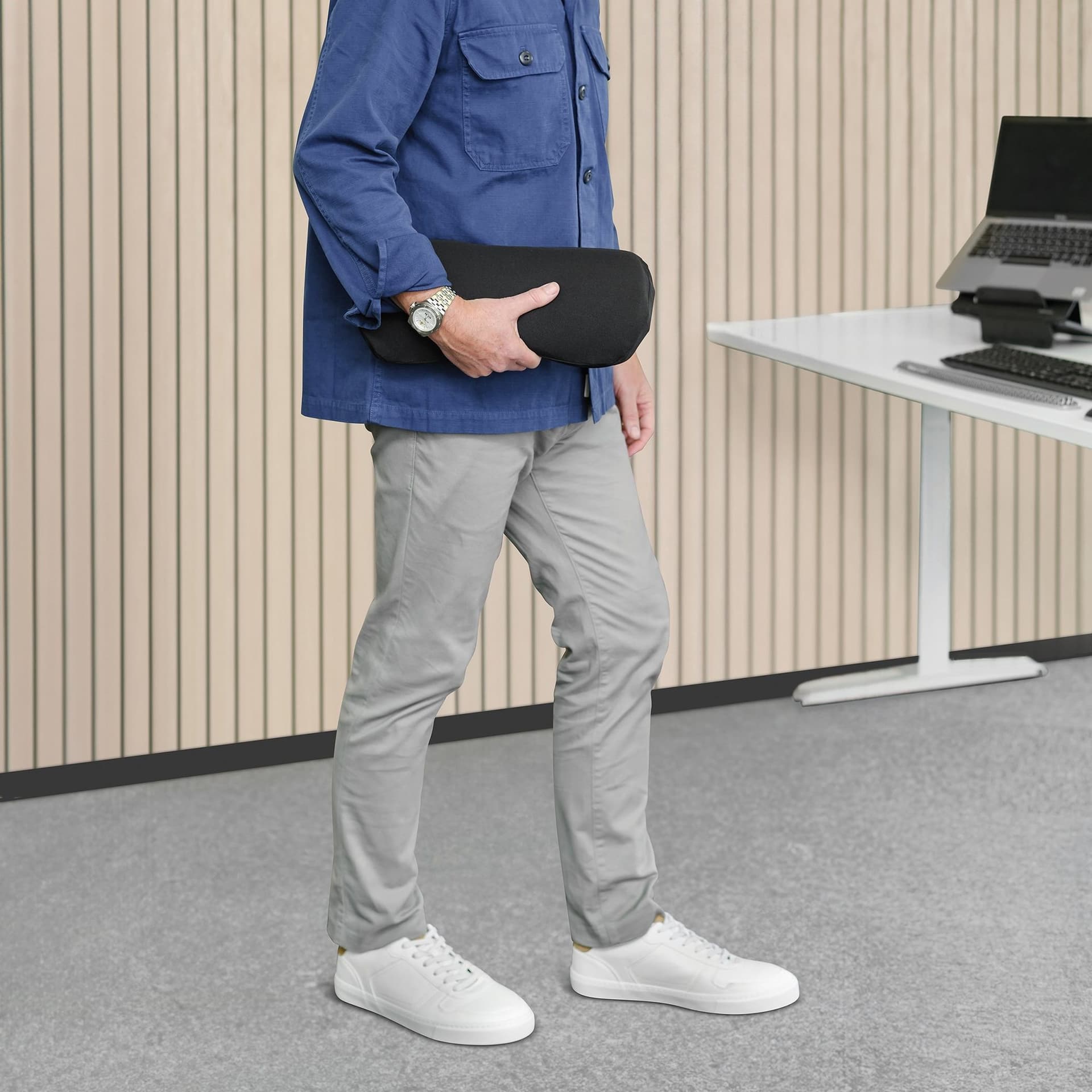 Lendekussen Fellowes Breyta zwart 8