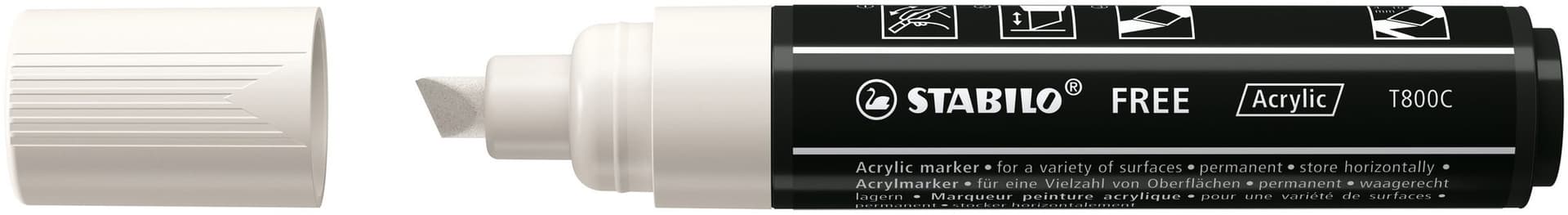 Acrylmarker STABILO  Free Acrylic T800C wit