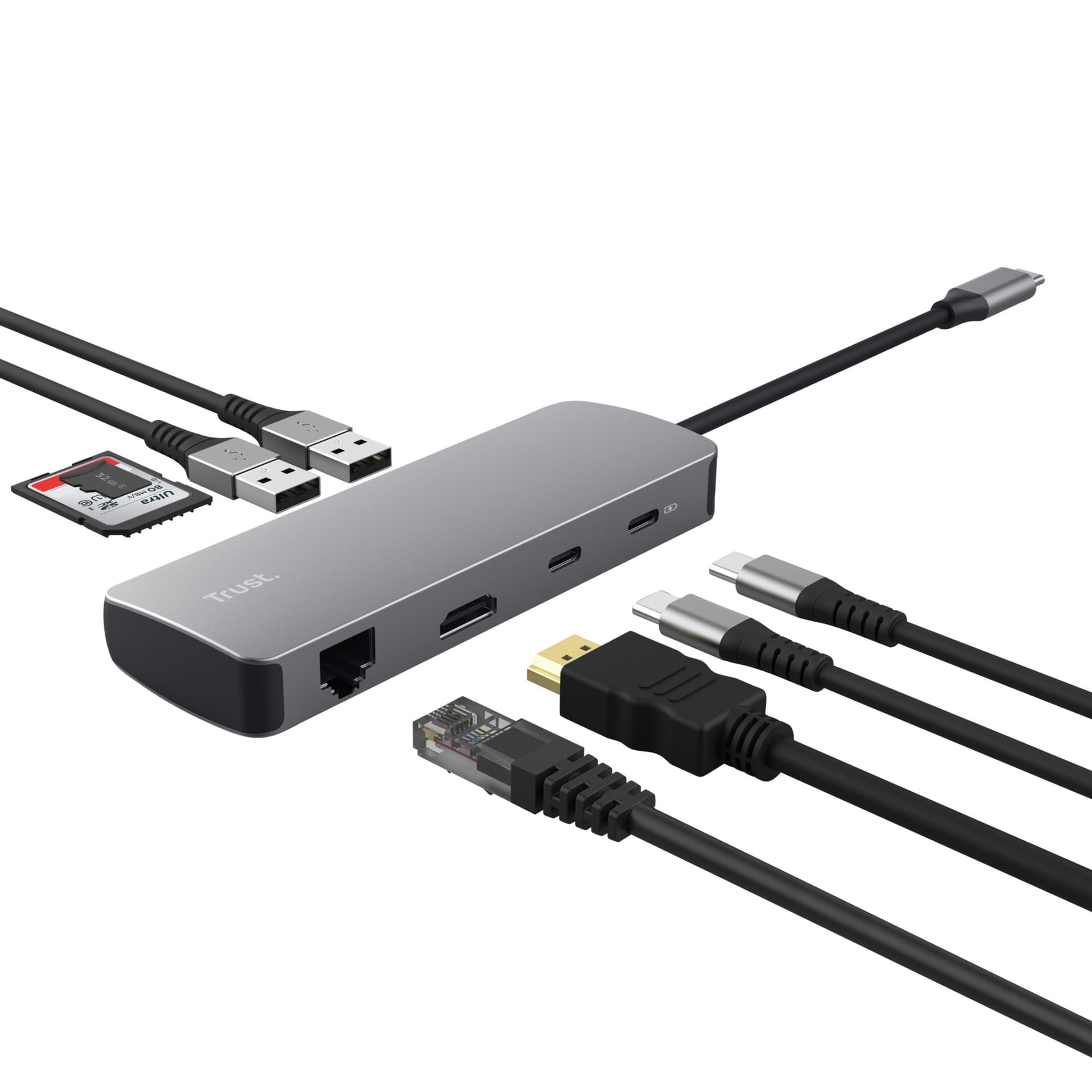 Adapter Trust Dalyx 8-in-1 3