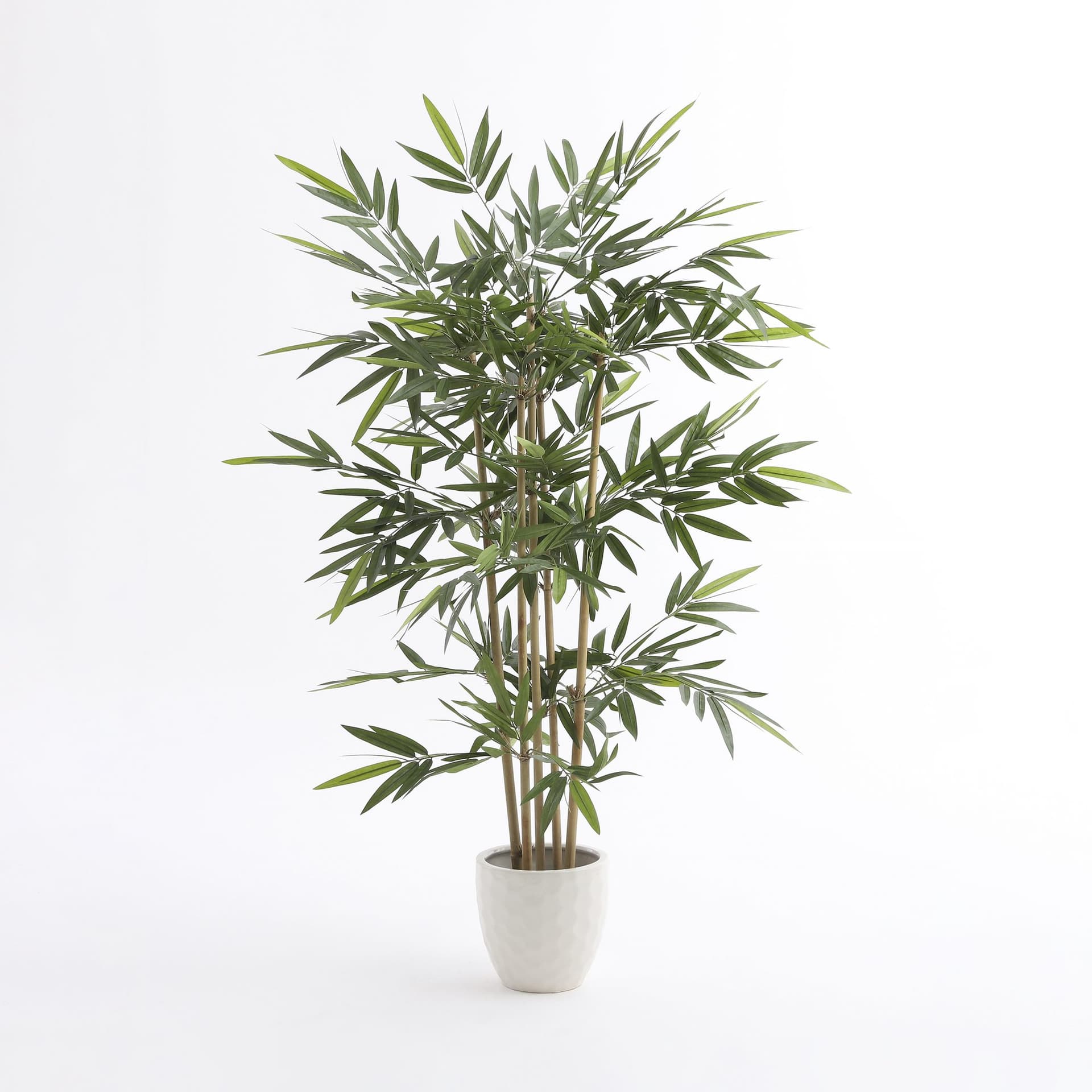 Kunstplant Mica Bamboe in plastic pot 150x75cm 4
