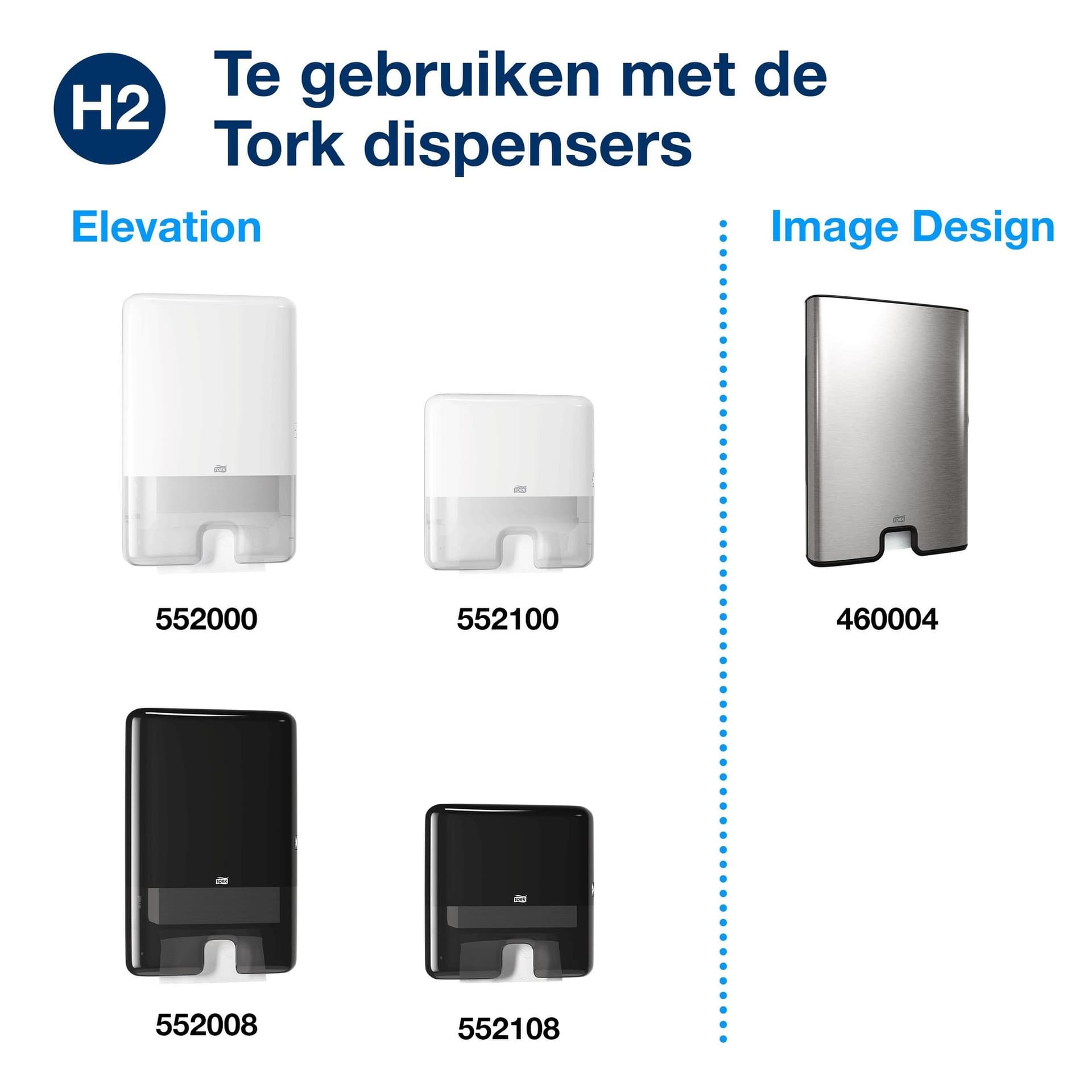 Handdoek Tork H2 Xpress compressed Advanced multifold 2-laags 212x320mm 12x200 vel wit 120454 3