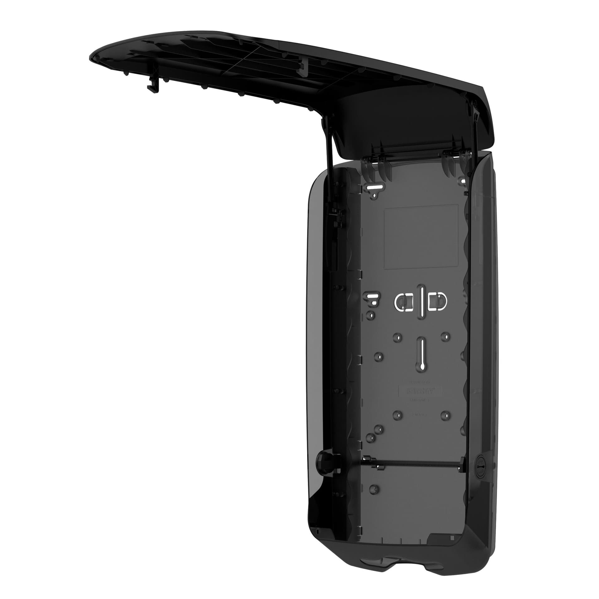 Handdoekdispenser Katrin extra groot zwart 89741 3