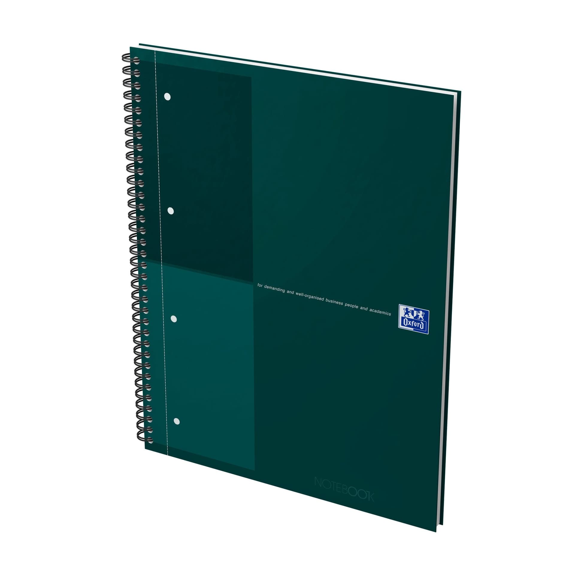 Spiraalblok Oxford International Notebook A4+ lijn 160 pagina's groen 2