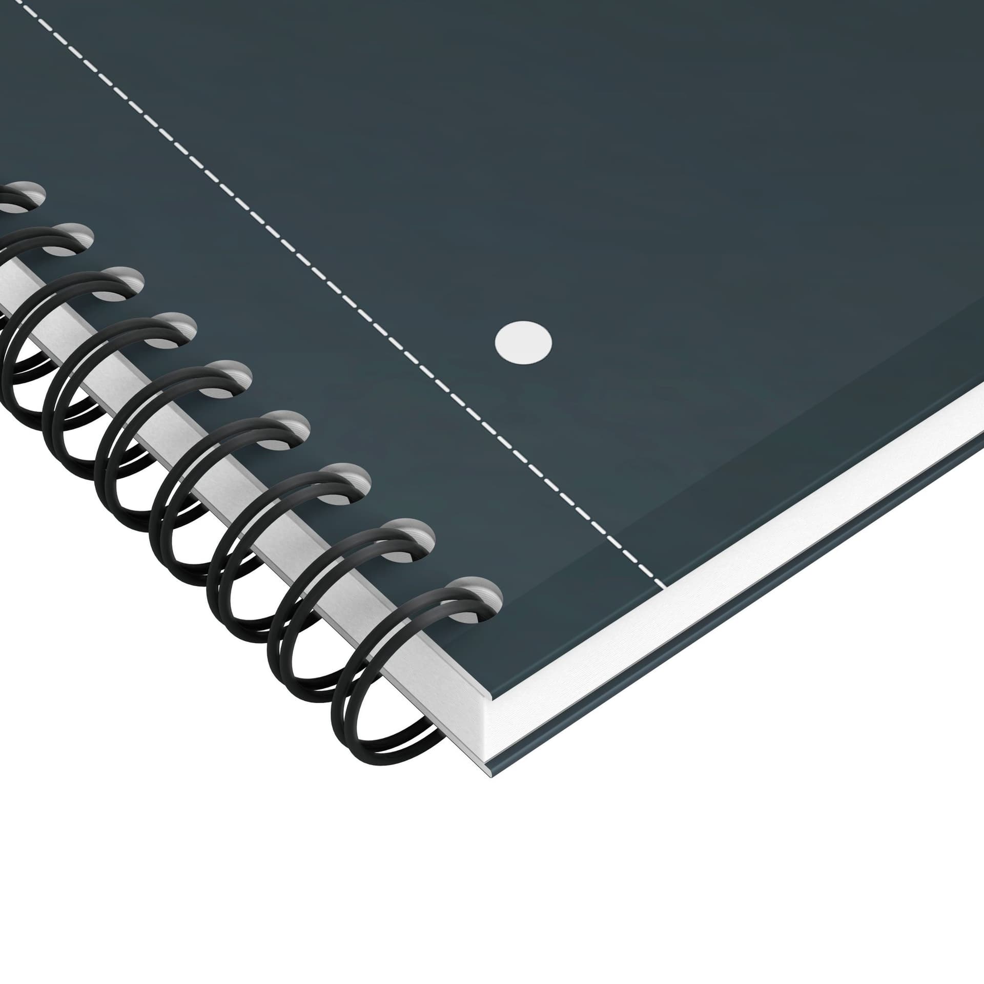 Spiraalblok Oxford International Notebook A4+ lijn 160 pagina's zwart 3