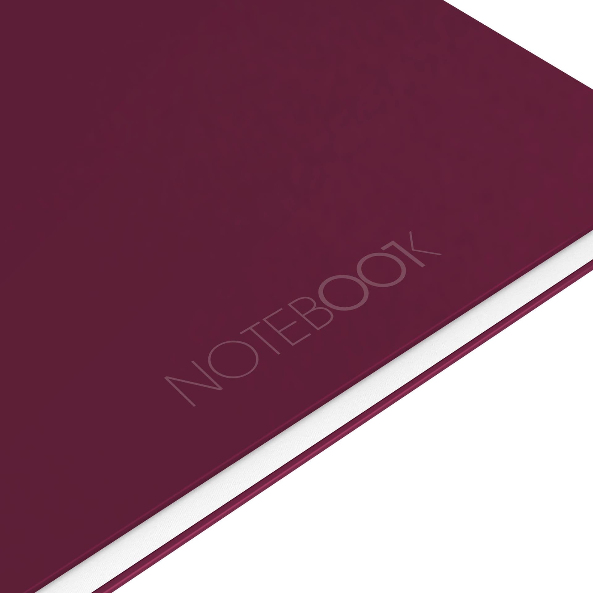Spiraalblok Oxford International Notebook A4+ lijn 160 pagina's rood 6
