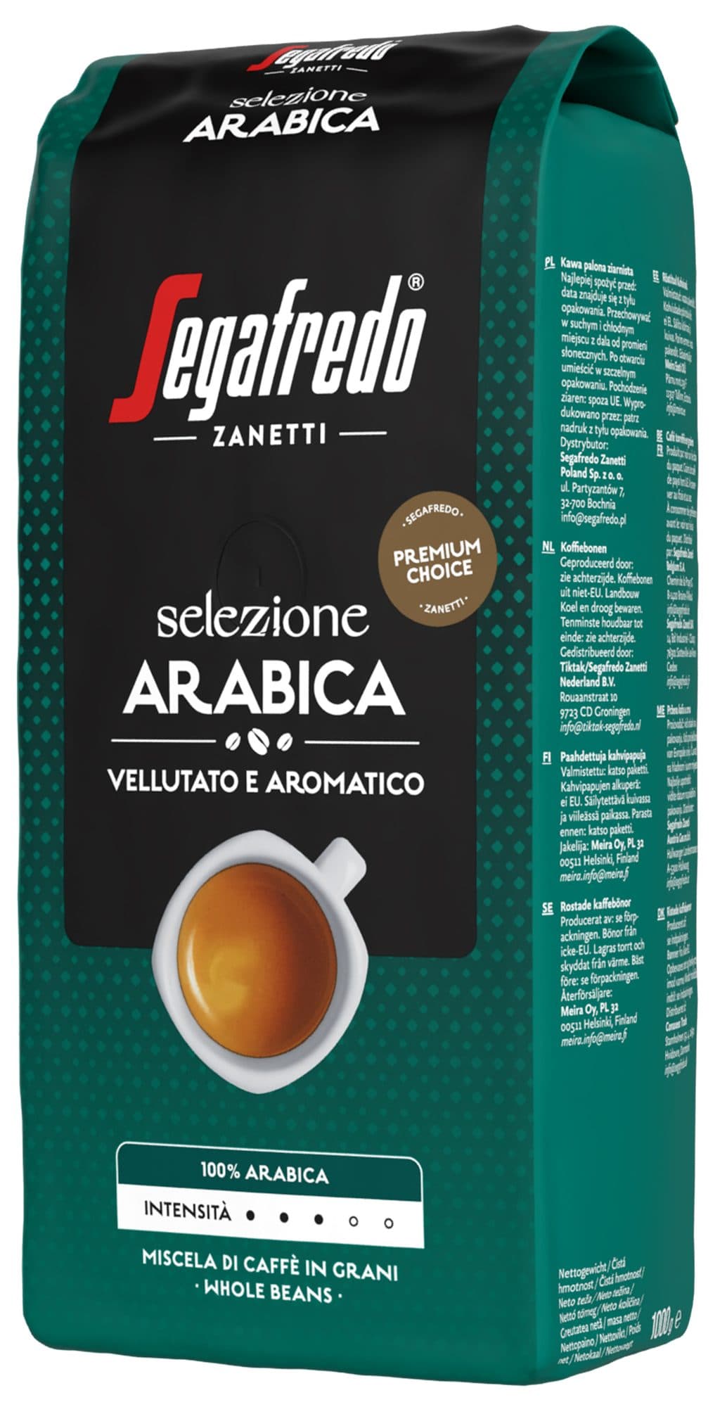 Koffie Segafredo Selezione Arabica bonen 1000 gram 3