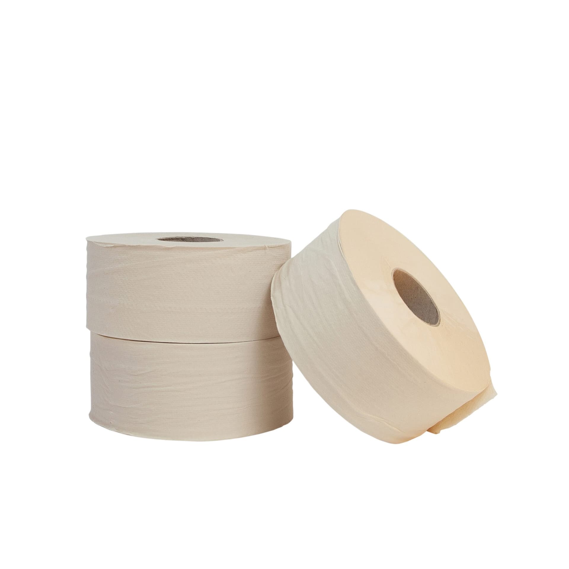 Toiletpapier The Good Roll jumbo klein bamboe 2-laags 18x180m naturel 2