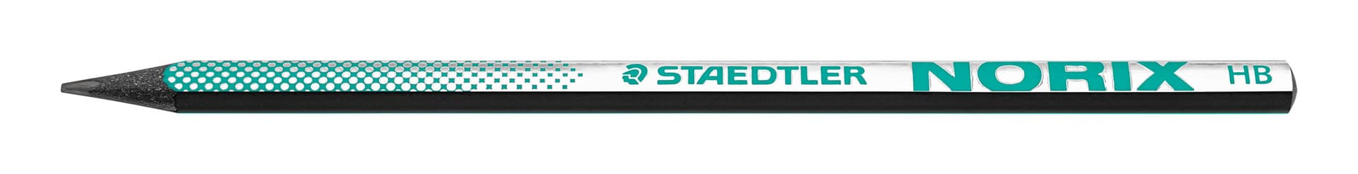 Potlood Staedtler Norix HB zwart-groen blister à 2 stuks 2