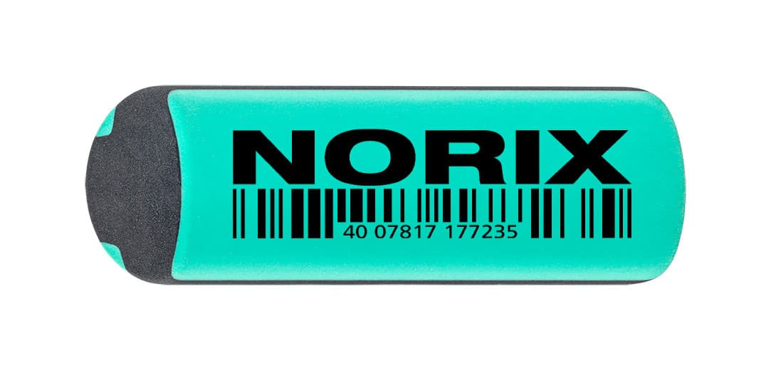 Potlood Staedtler Norix HB zwart-groen blister à 2 stuks 8