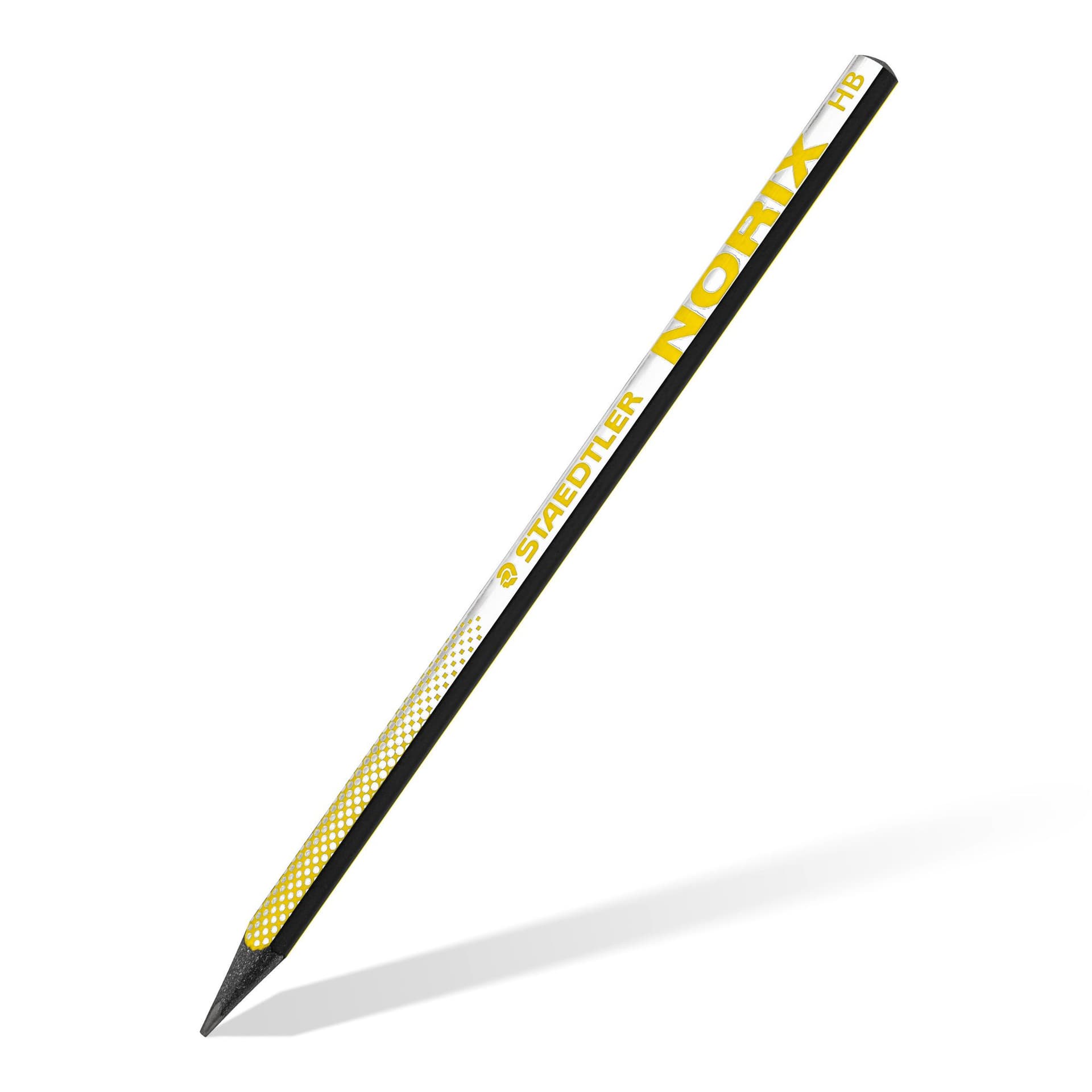 Potlood Staedtler Norix HB zwart-geel blister à 2 stuks 4