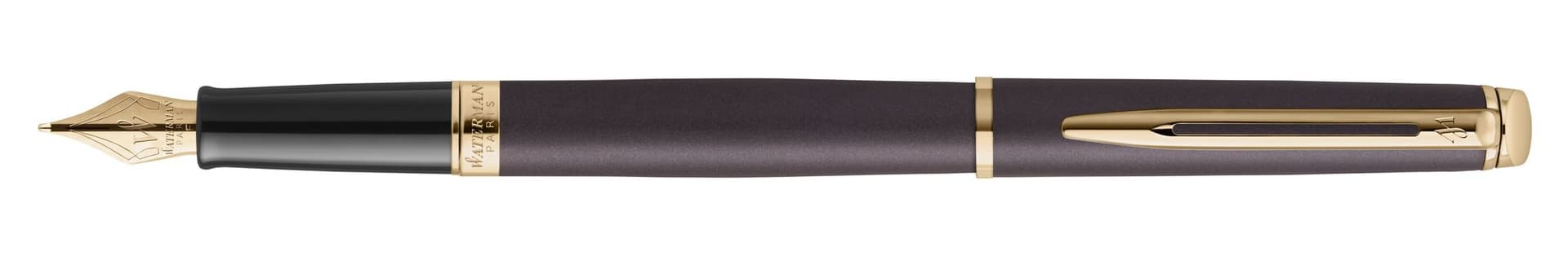 Vulpen Waterman Hémisphère Fashion Colors metallic black GT fijn